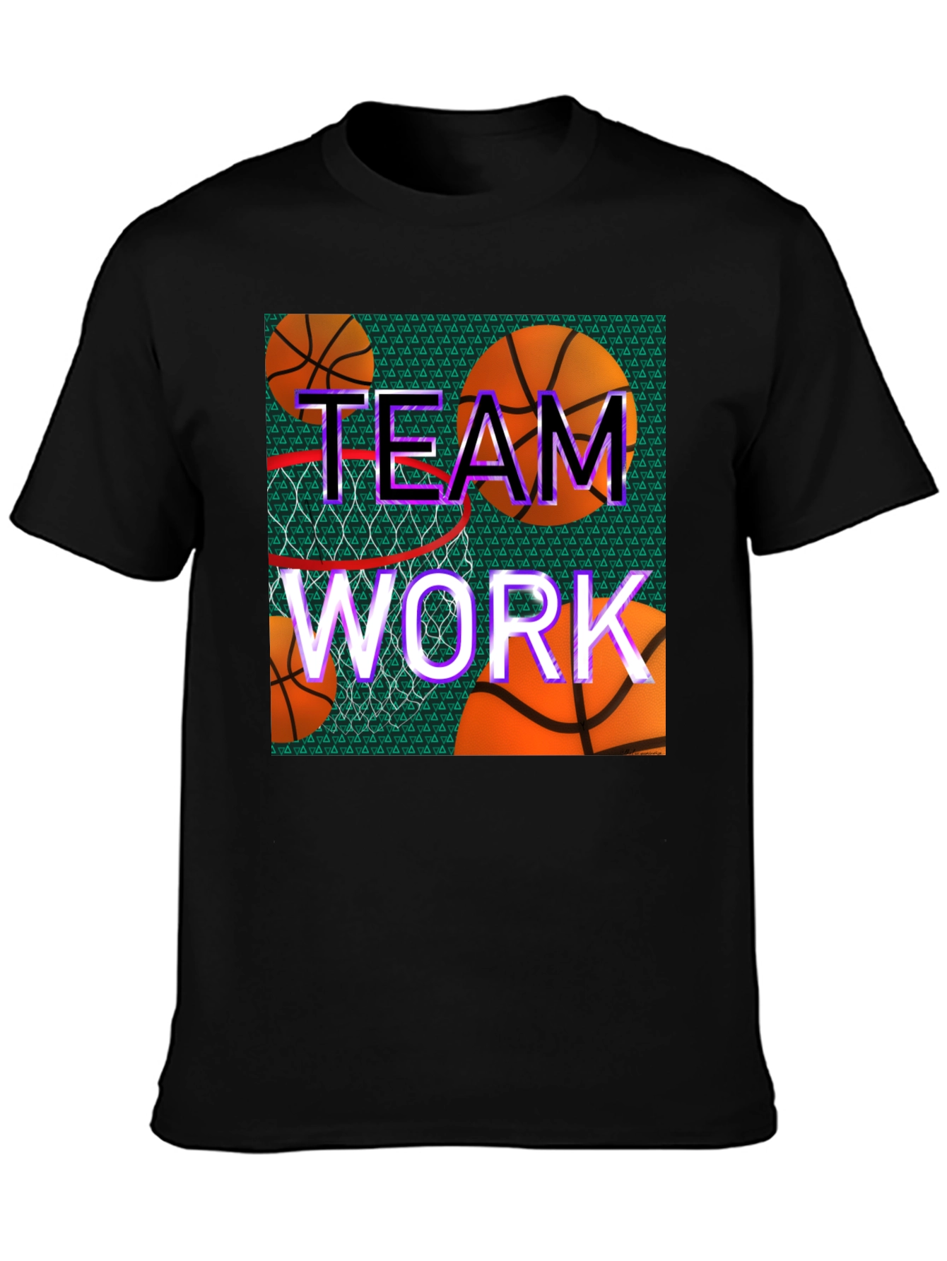 Teamwork Basketball T-Shirt
