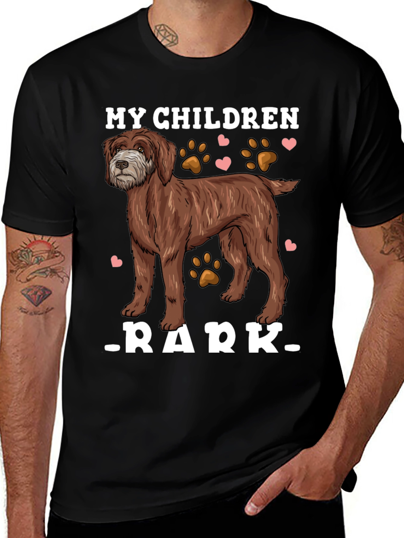Dog Breed T-Shirt - My Children Bark