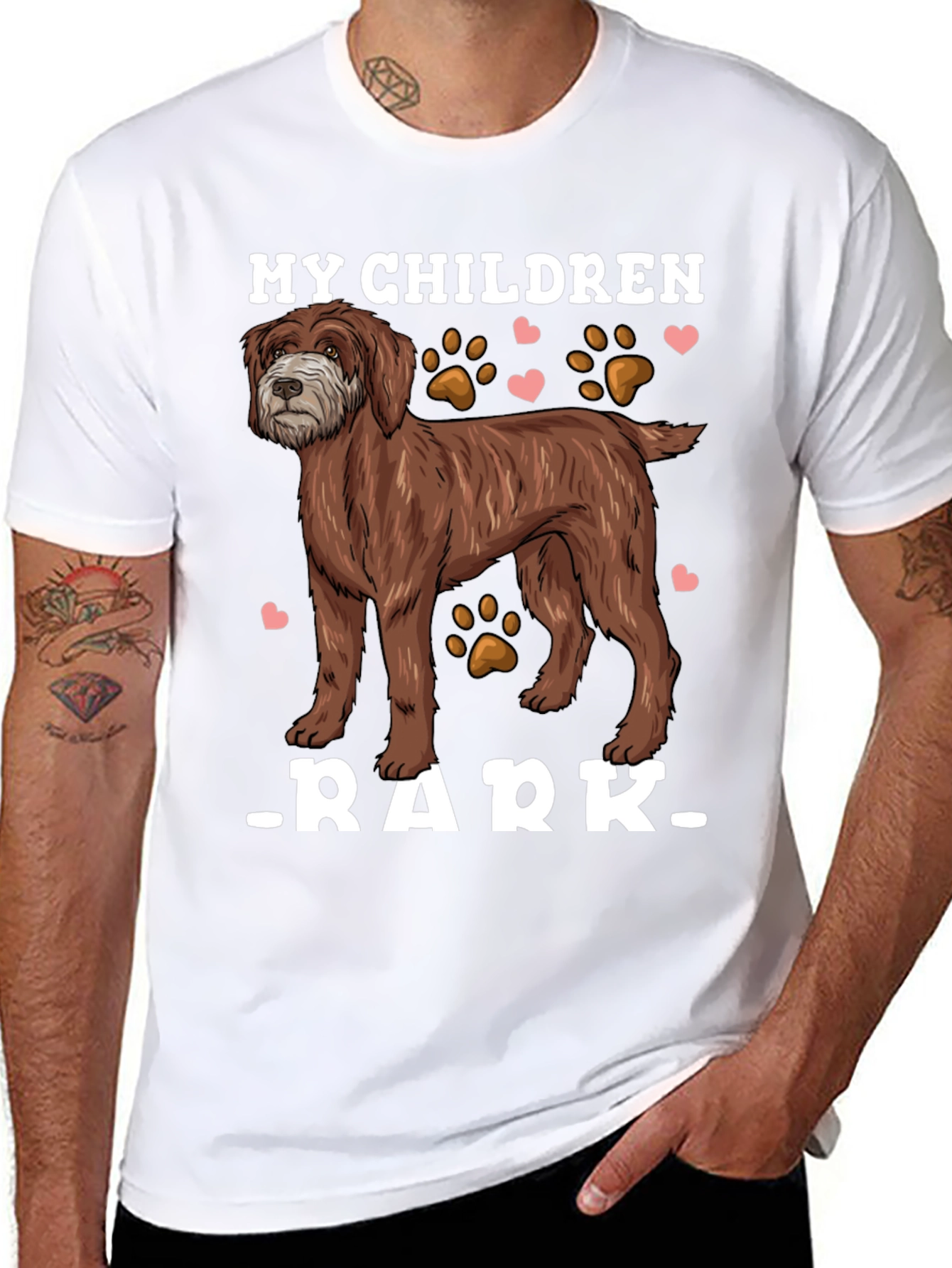 Dog Breed T-Shirt - My Children Bark