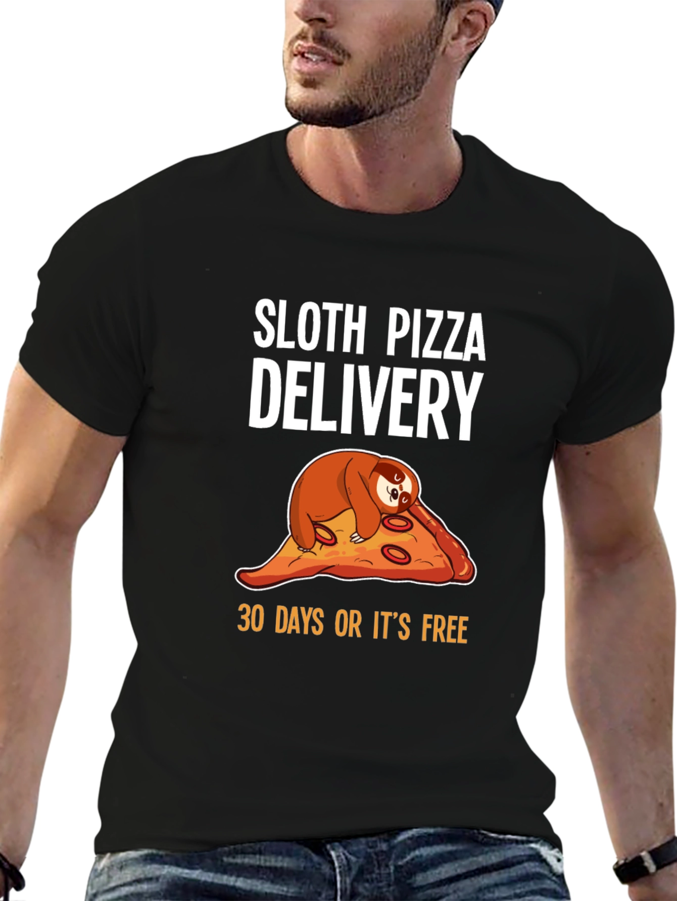 Sloth Pizza Delivery T-Shirt