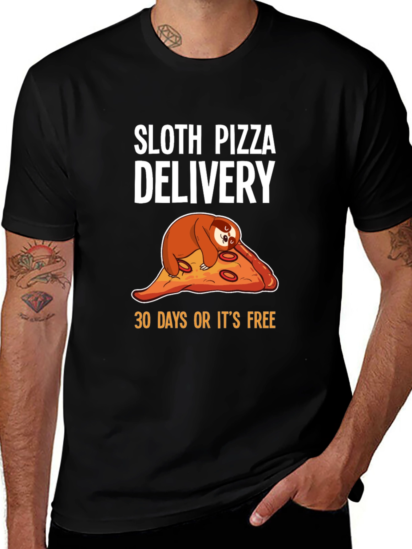 Sloth Pizza Delivery T-Shirt
