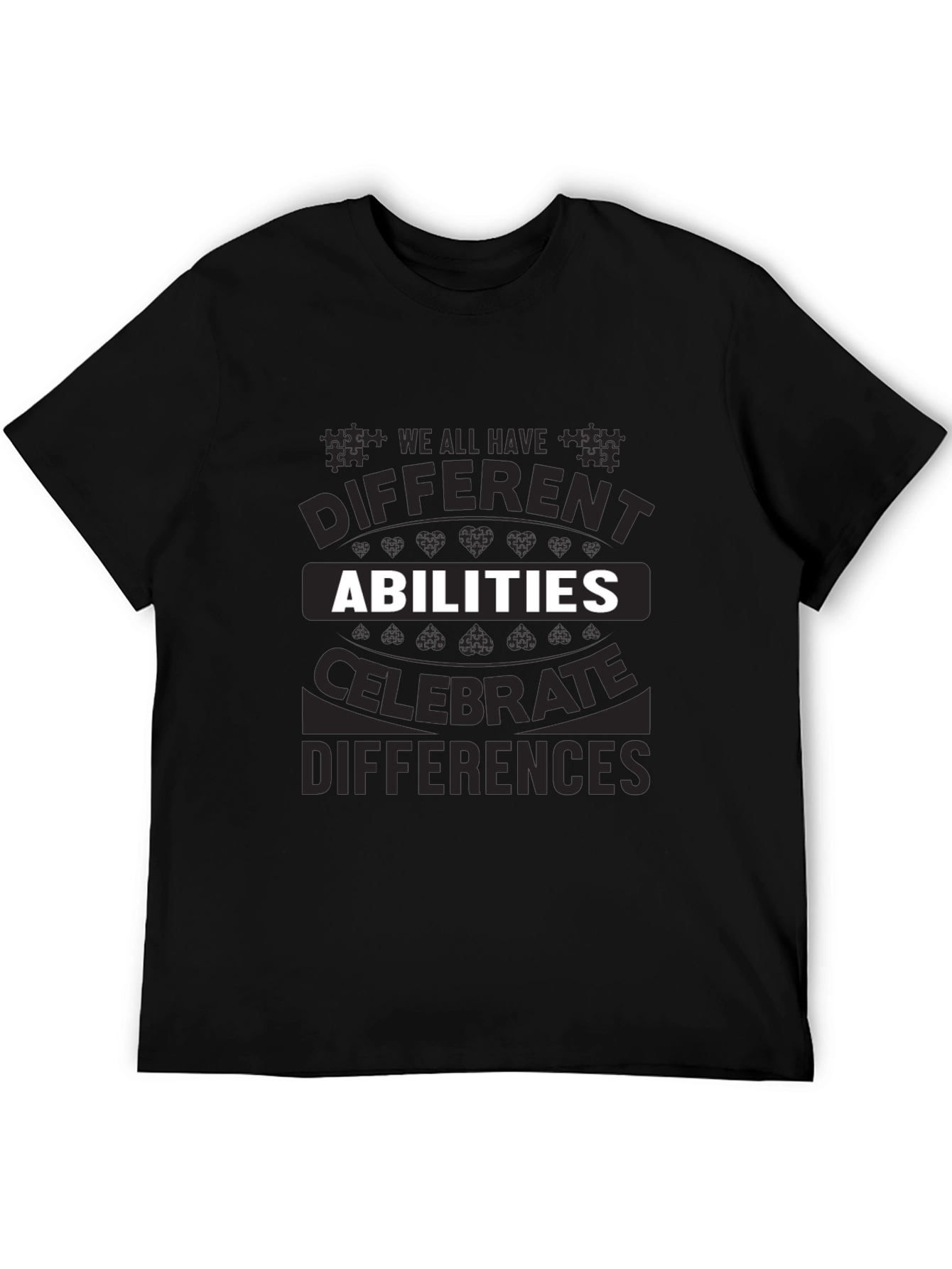 Abilities Celebrate Differences Graphic T-Shirt