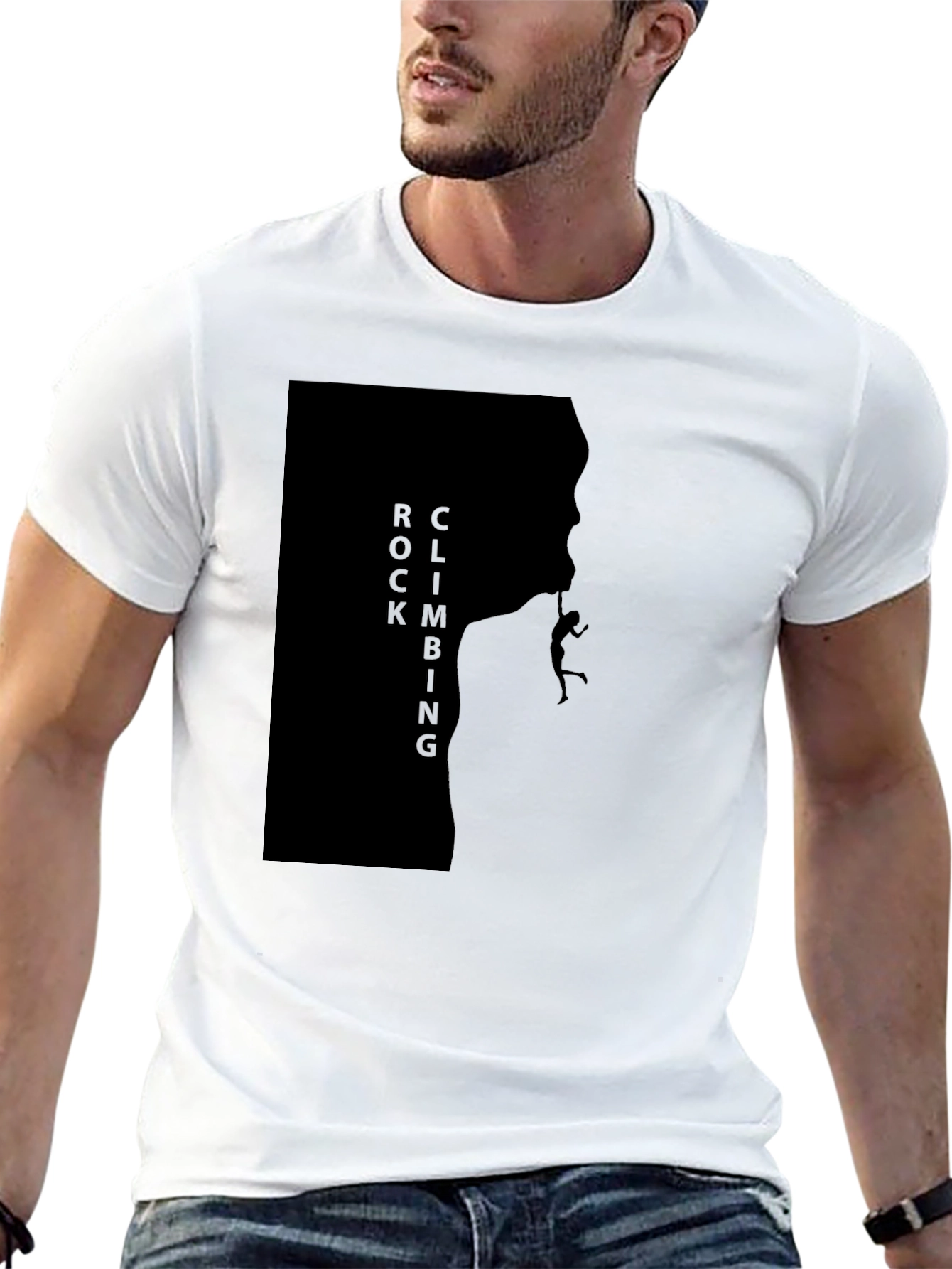Rock Climbing Graphic Tee - Adventure Style