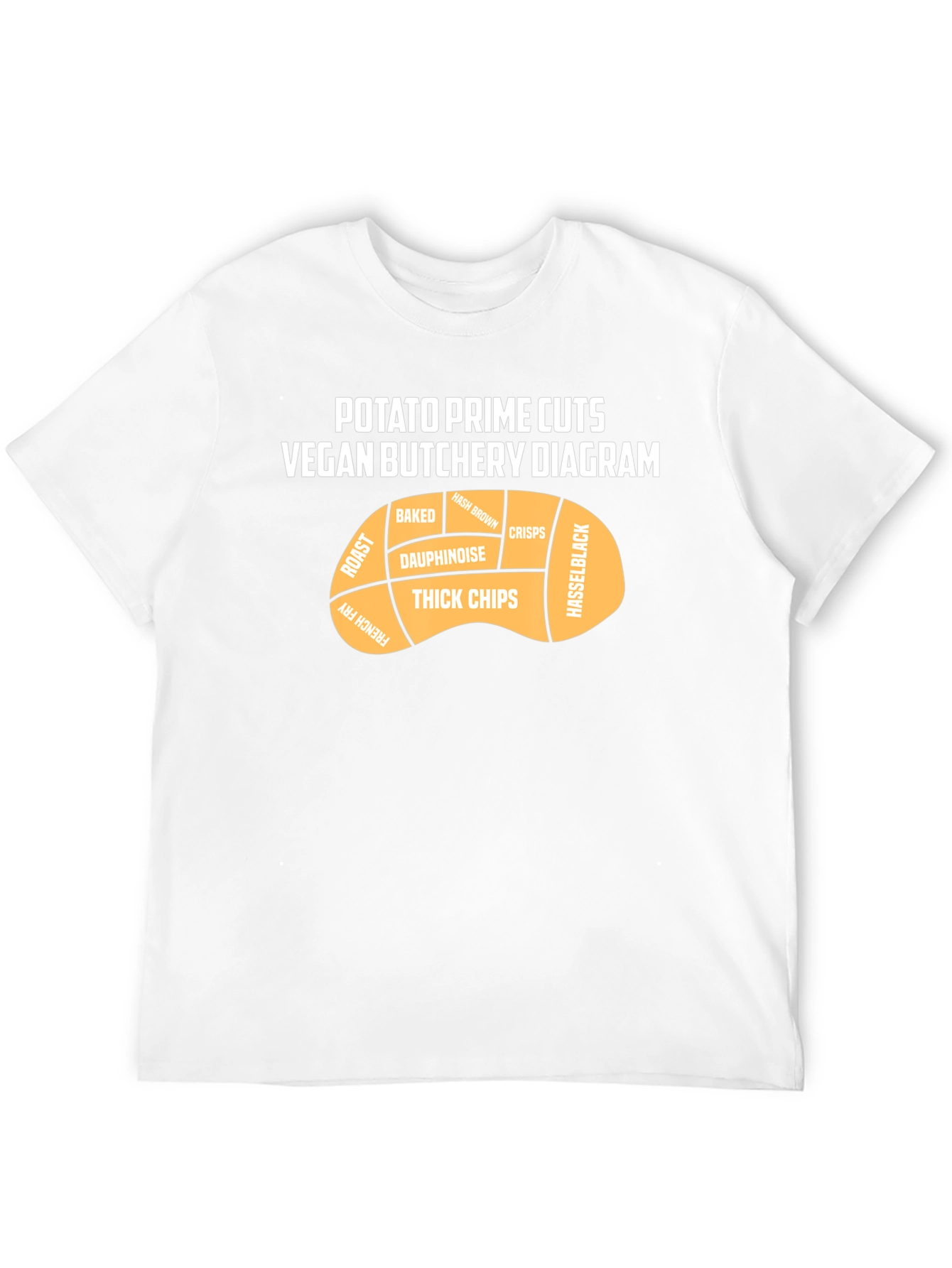 Potato Prime Cuts Vegan Butcher T-Shirt