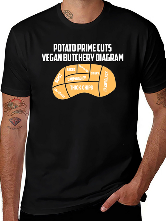 Potato Prime Cuts Vegan Butcher T-Shirt