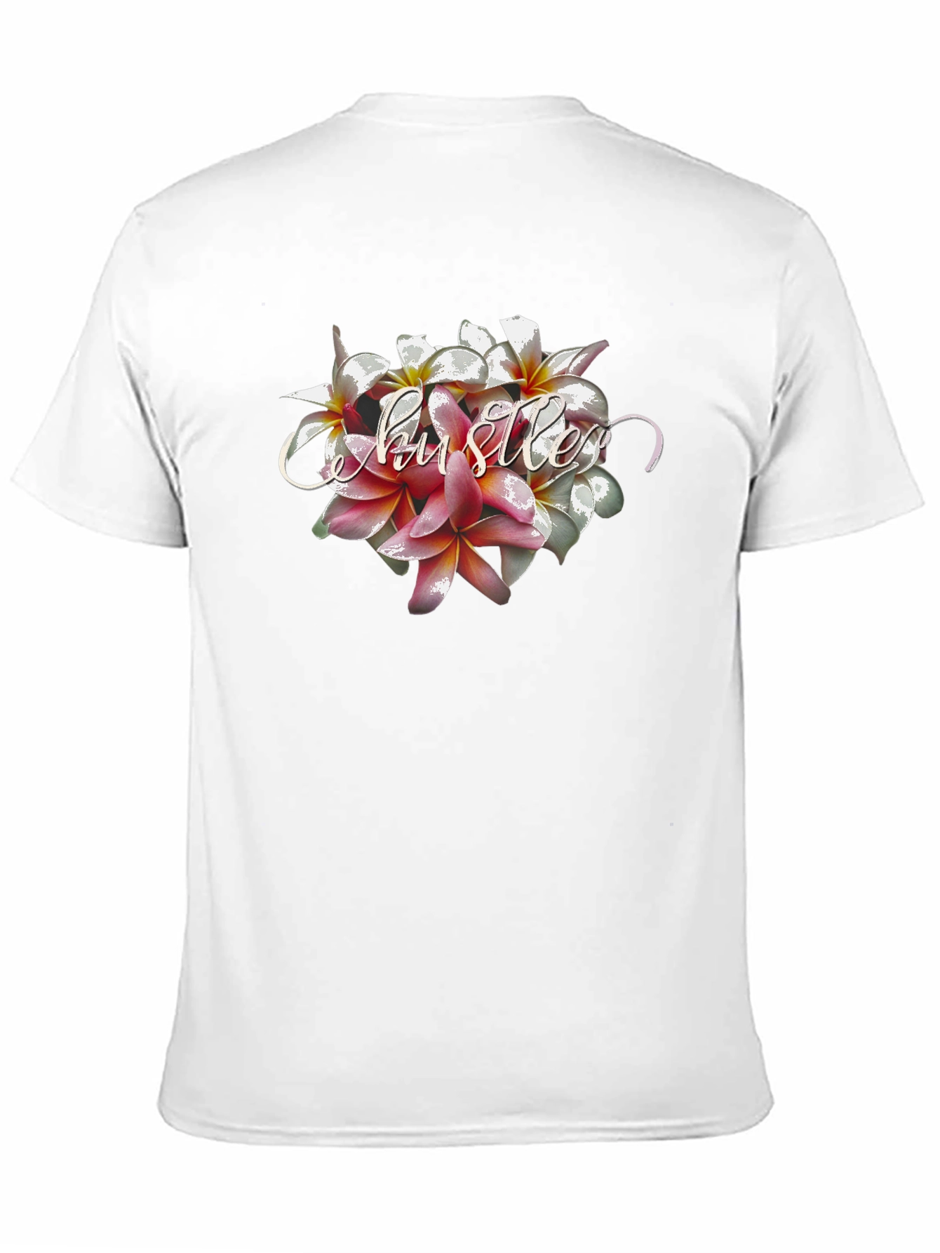 Floral Hustler Tee - Stylish Graphic T-Shirt