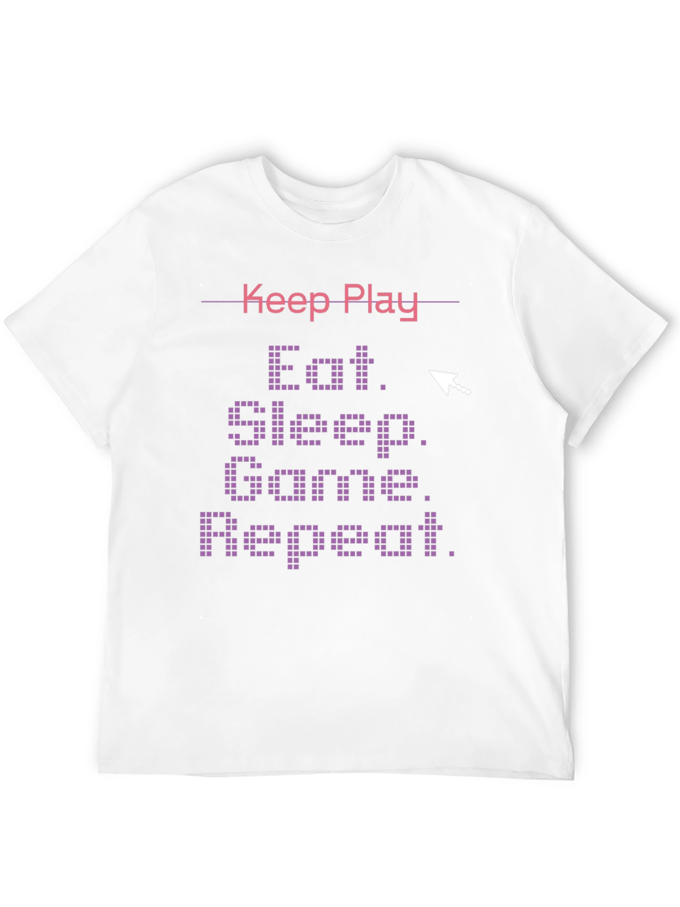 Eat Sleep Game Repeat T-Shirt