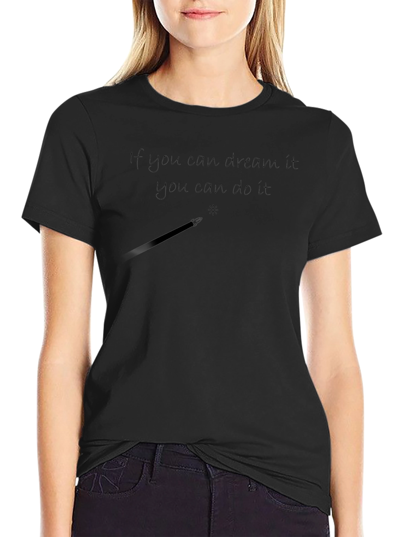 Dream It Do It Black T-Shirt