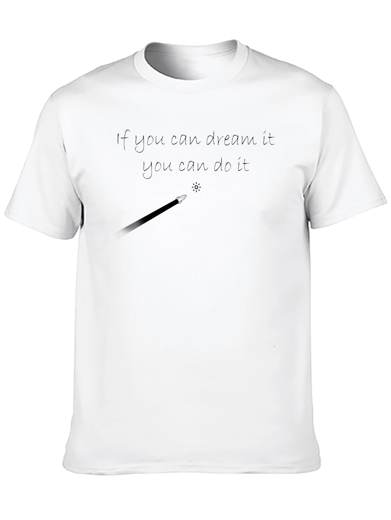 Dream It Do It Black T-Shirt
