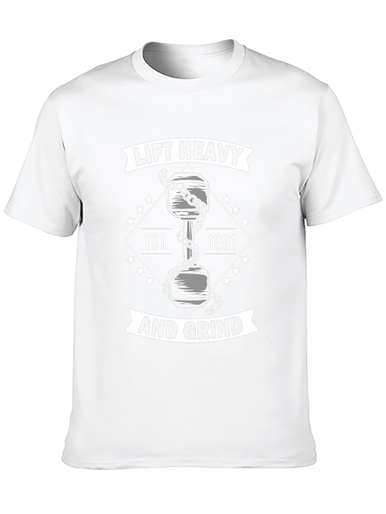 Lift Heavy and Grind Black T-Shirt