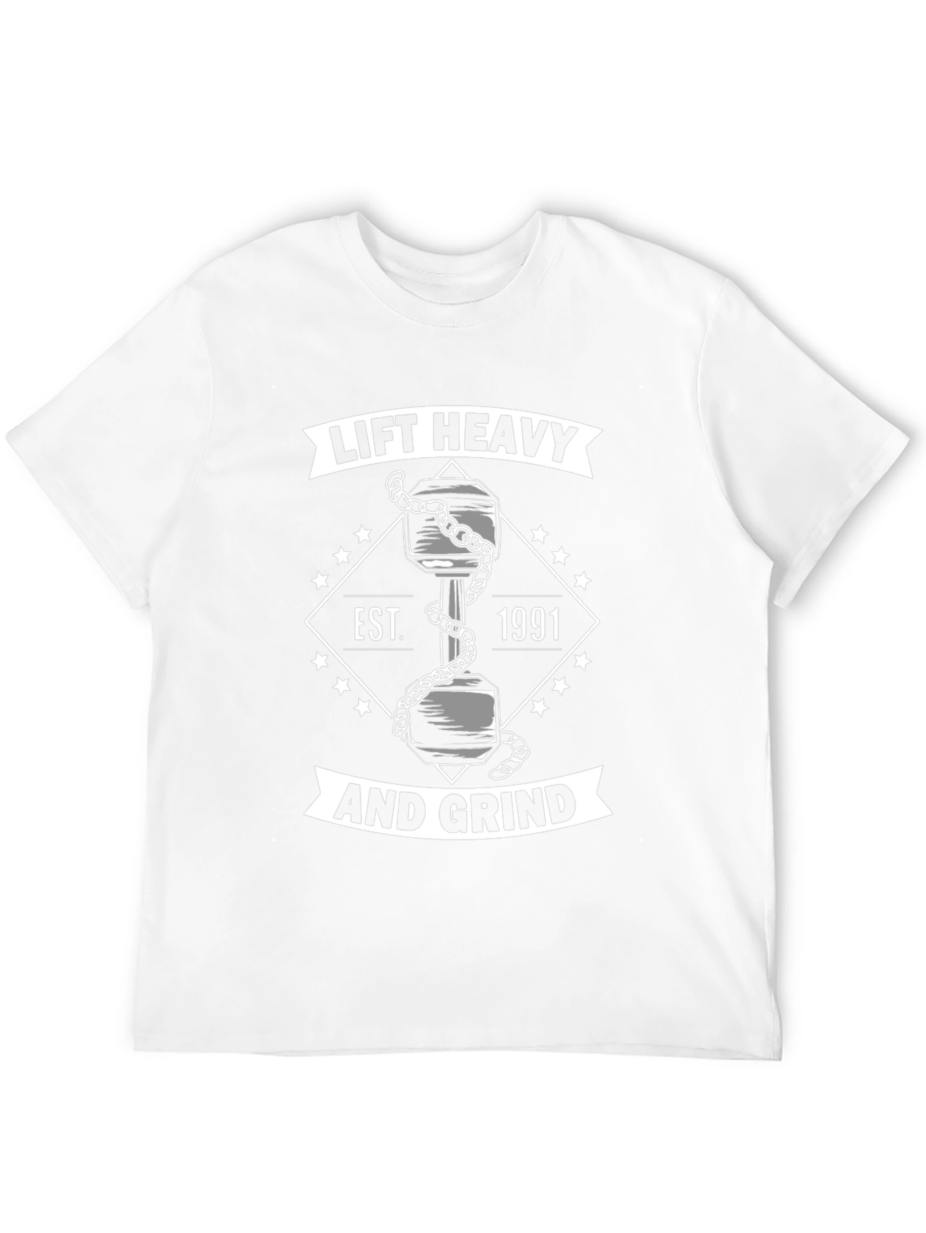 Lift Heavy and Grind Black T-Shirt