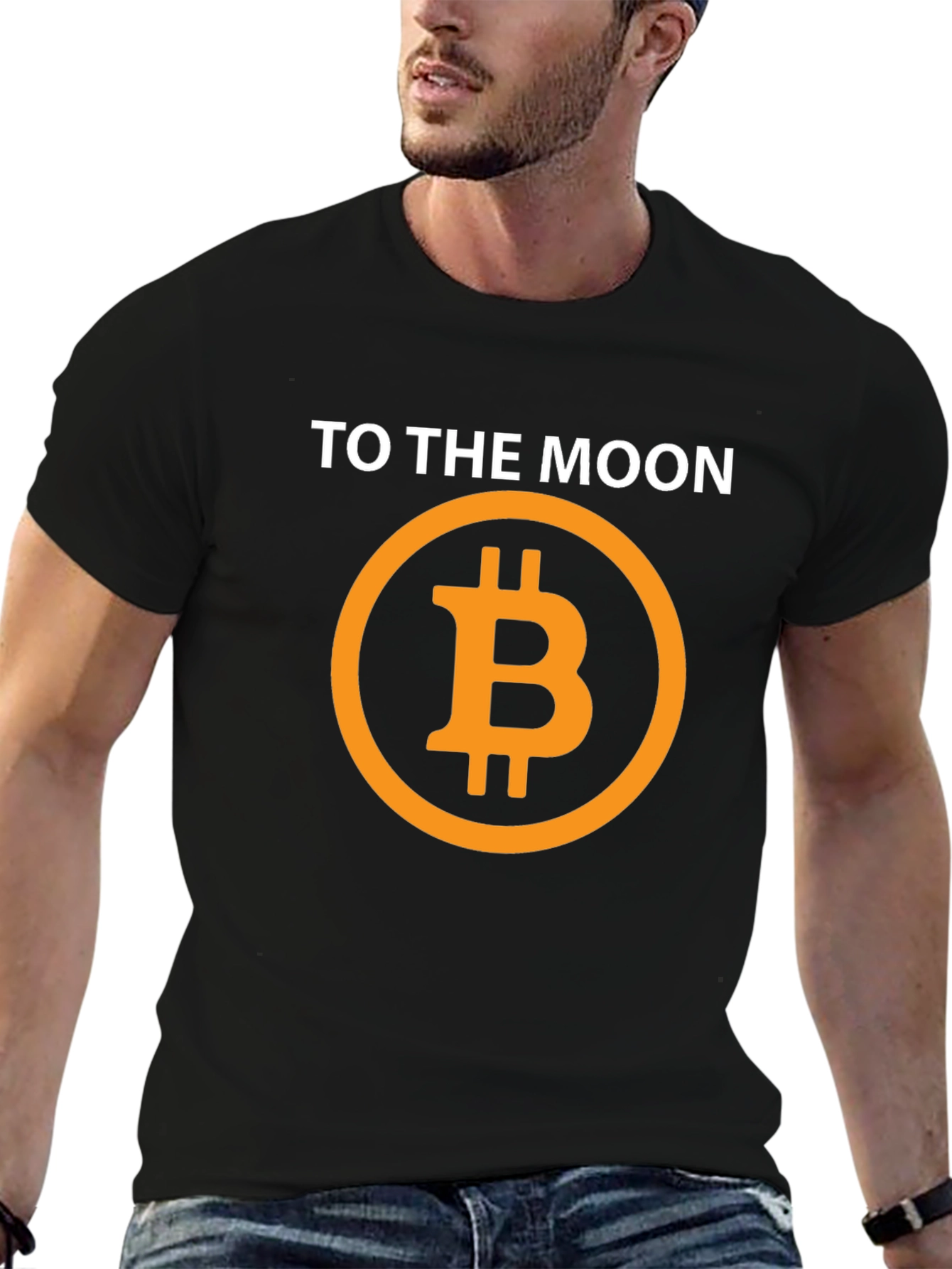 Bitcoin To The Moon T-Shirt - Crypto HODL
