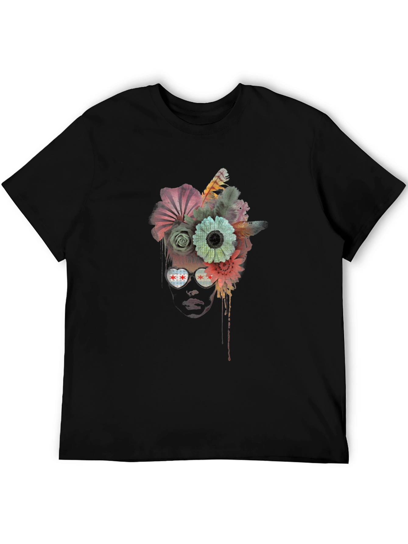Floral Head Chicago T-Shirt