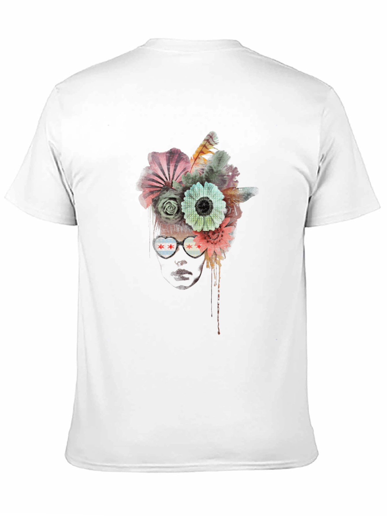 Floral Head Chicago T-Shirt