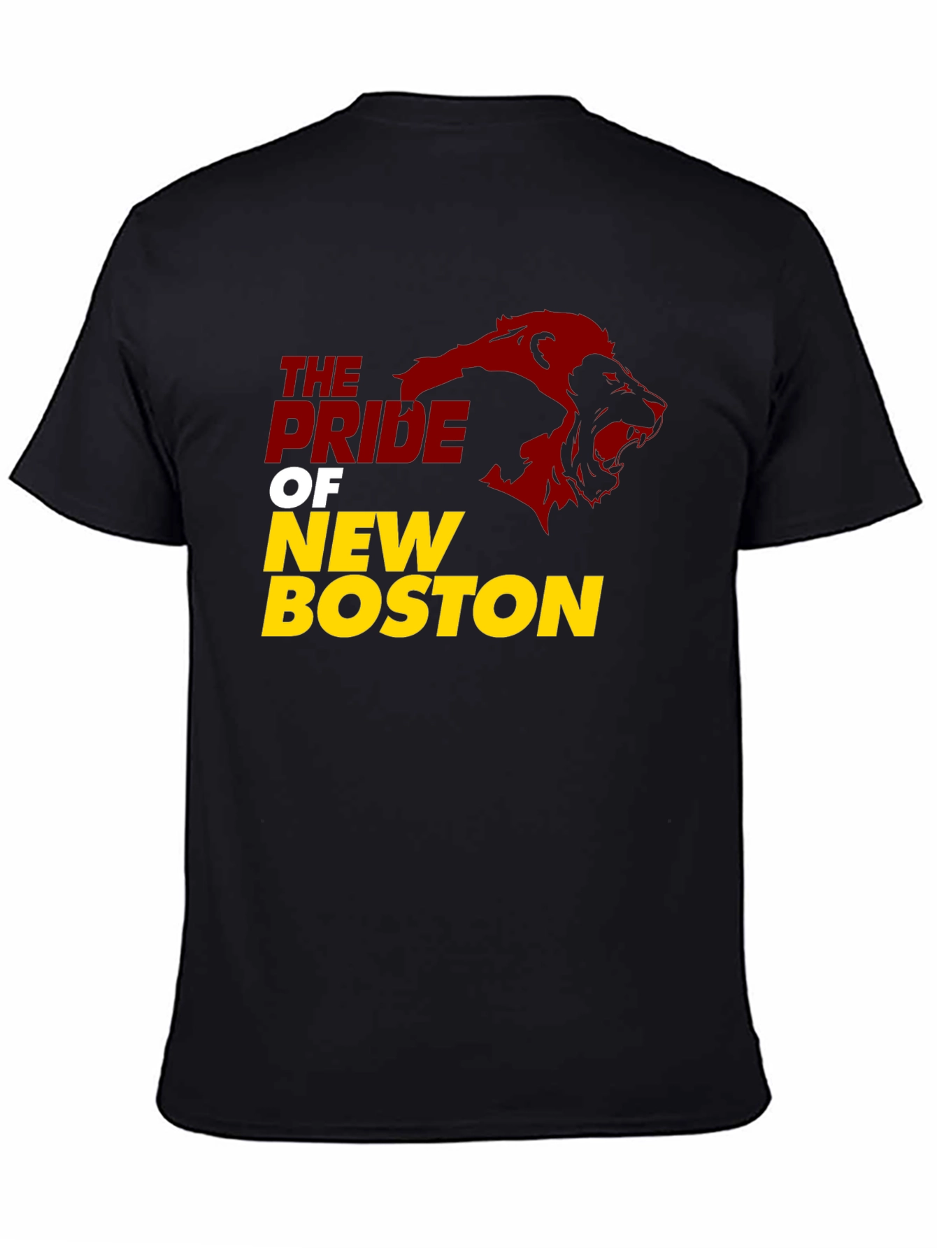 Pride of New Boston Lion Graphic T-Shirt