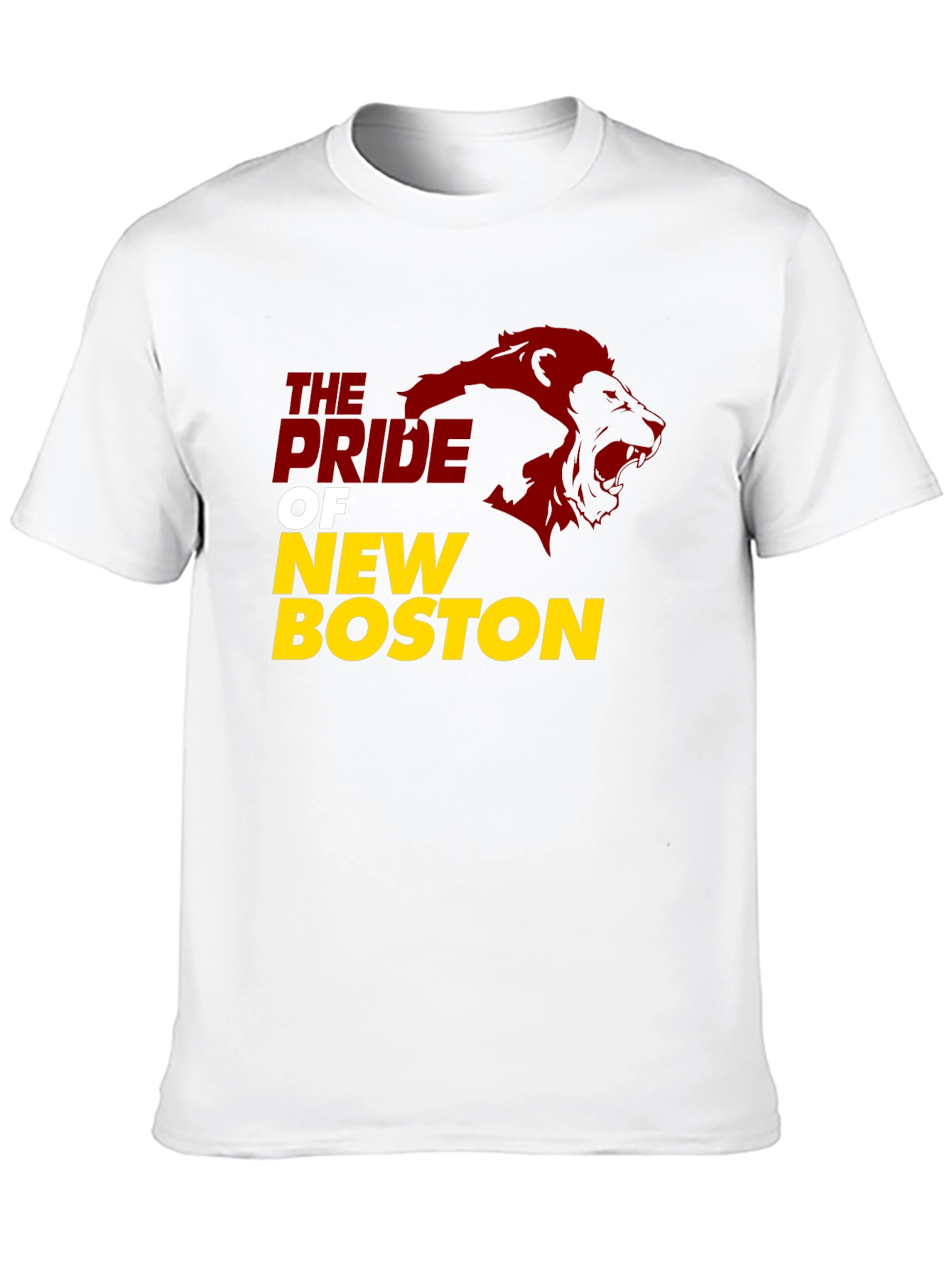 Pride of New Boston Lion Graphic T-Shirt