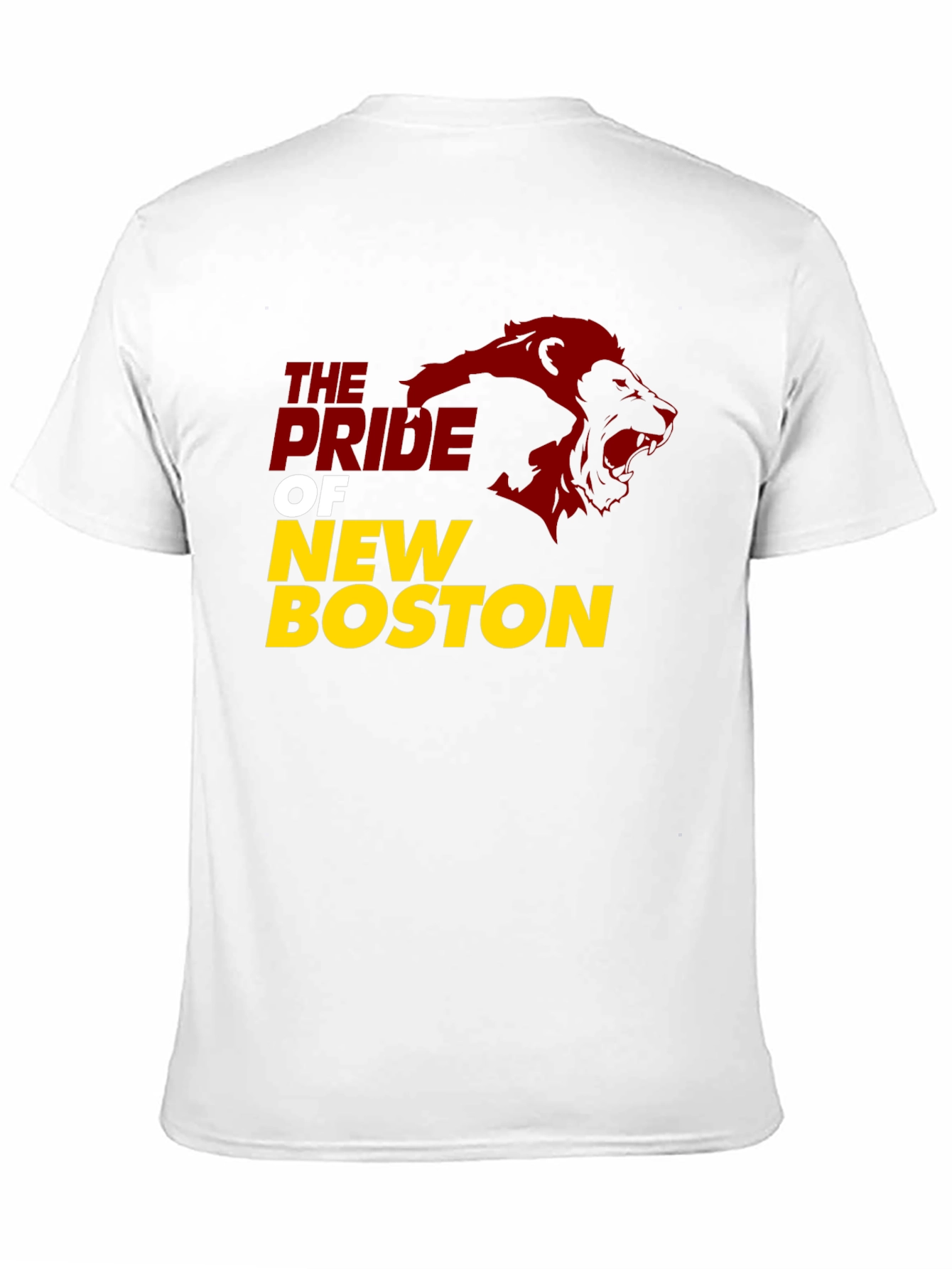 Pride of New Boston Lion Graphic T-Shirt