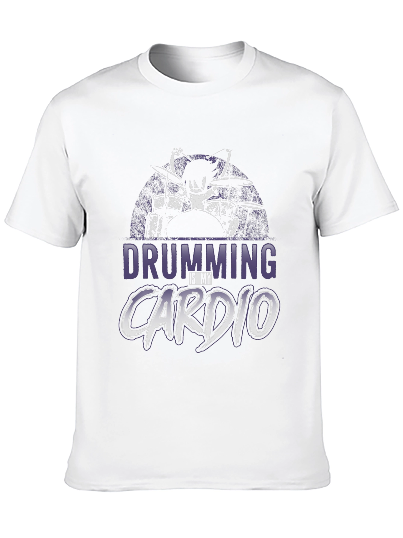 Drumming Is My Cardio T-Shirt - Black