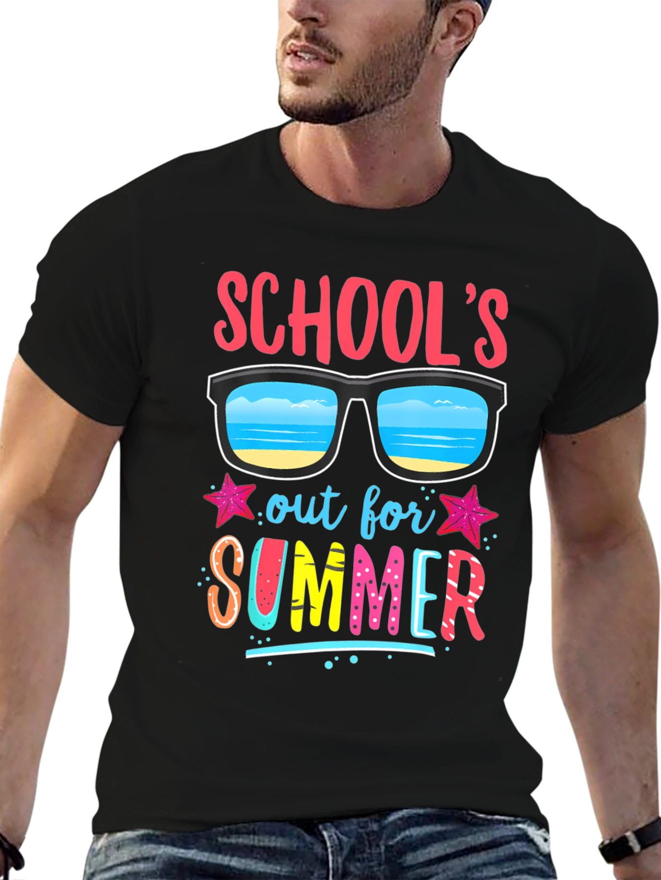 Schools Out for Summer Graphic T-Shirt