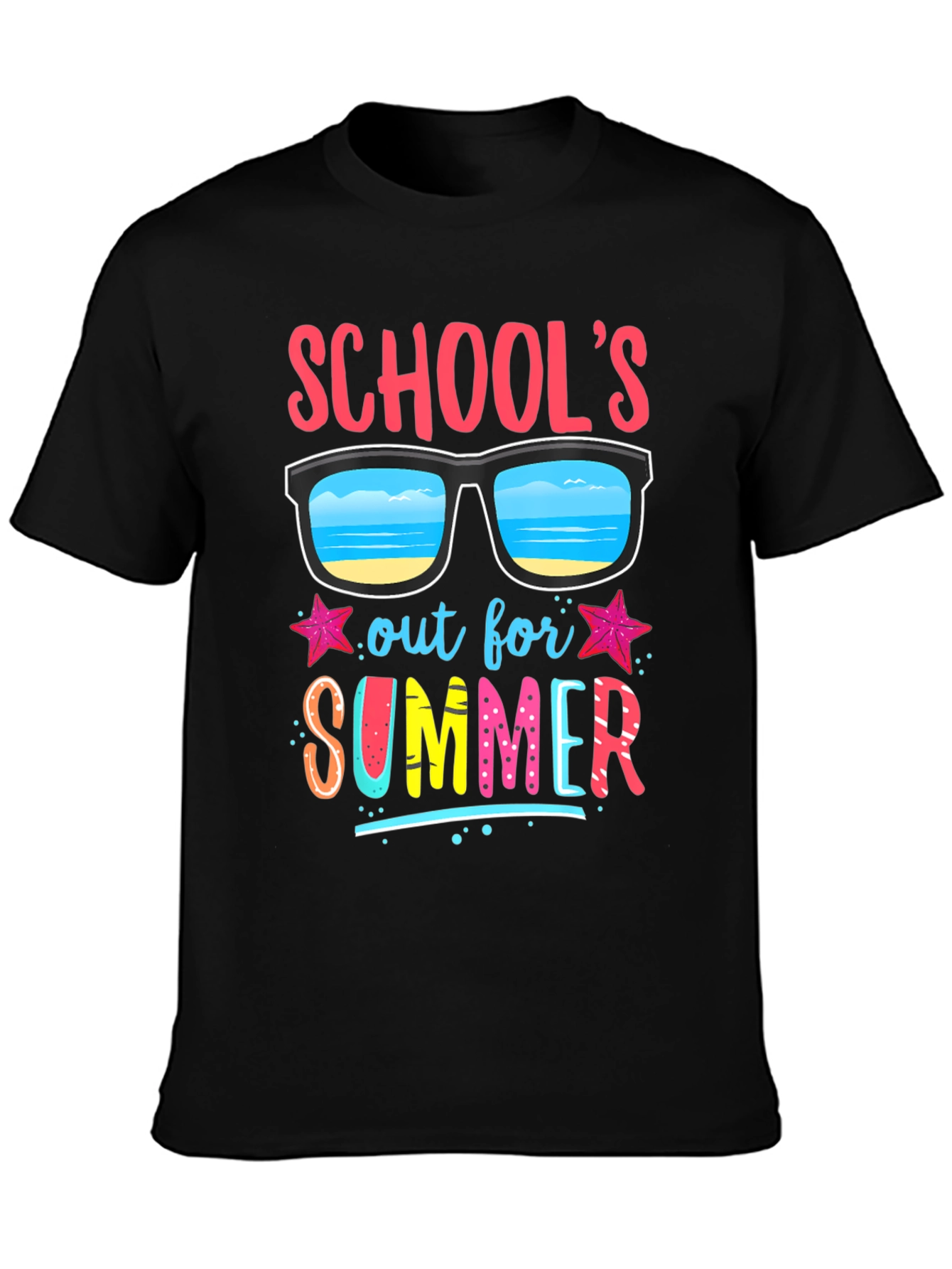 Schools Out for Summer Graphic T-Shirt