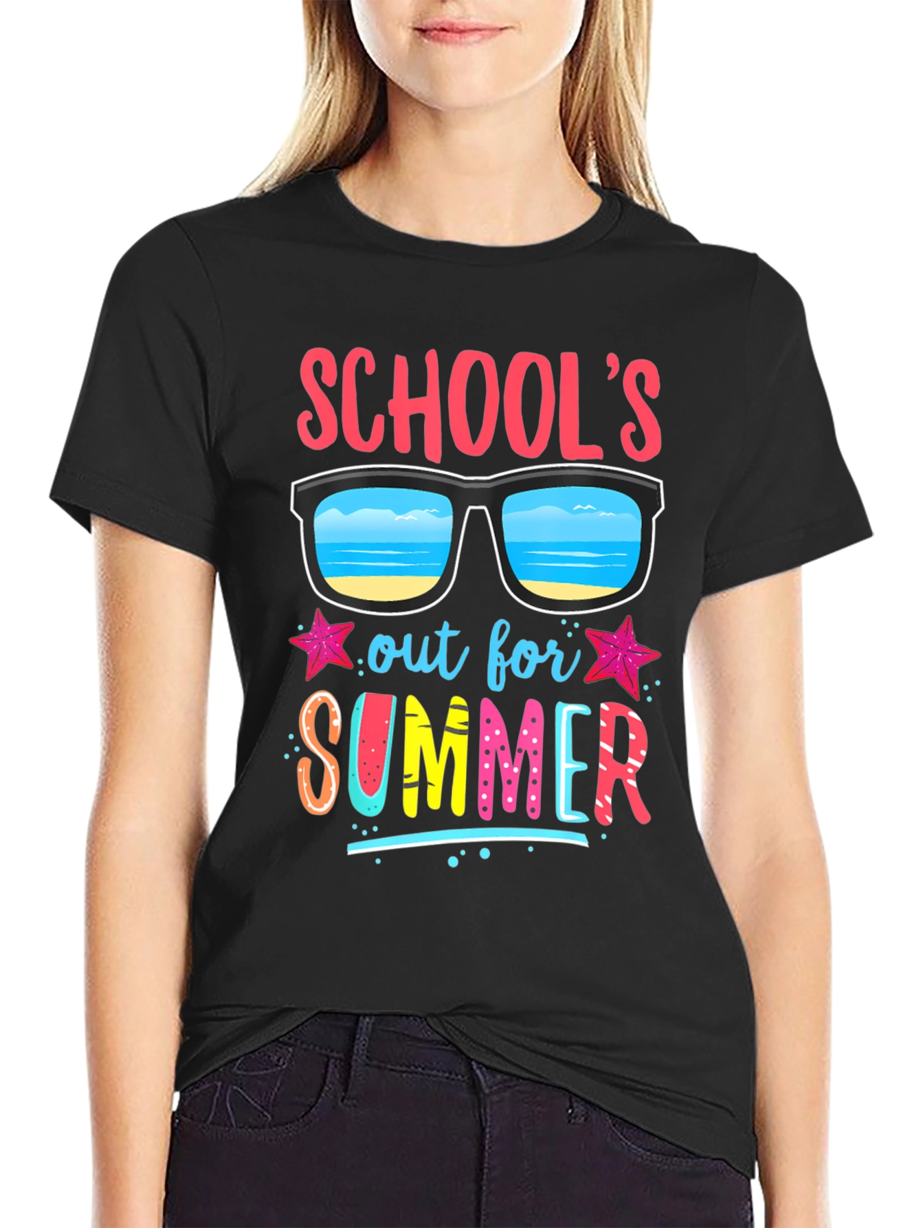 Schools Out for Summer Graphic T-Shirt