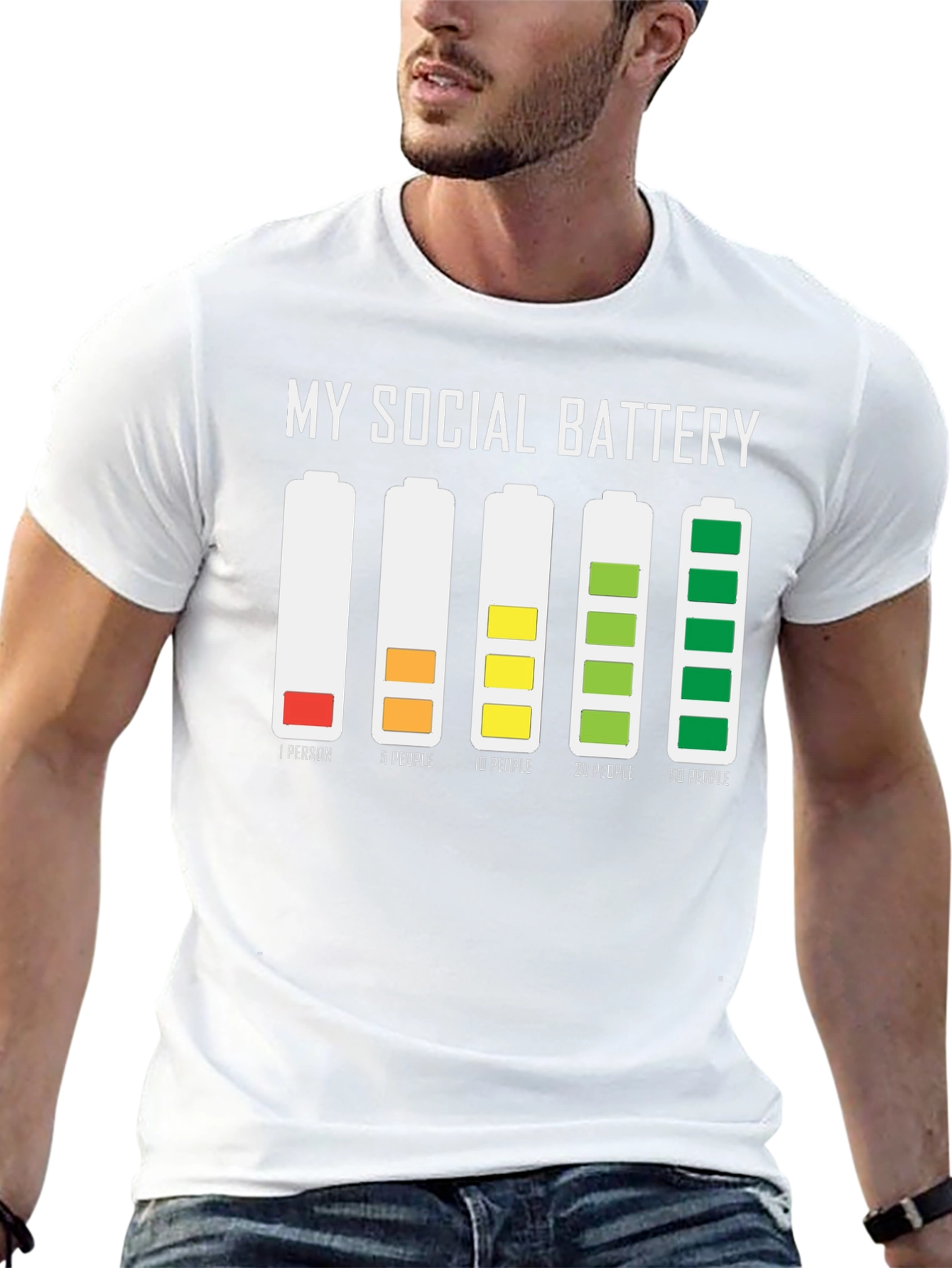 Social Battery Graphic T-Shirt