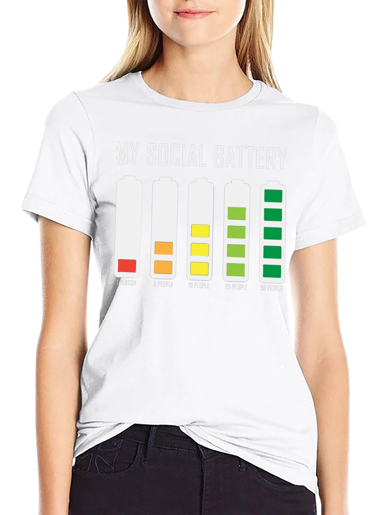 Social Battery Graphic T-Shirt