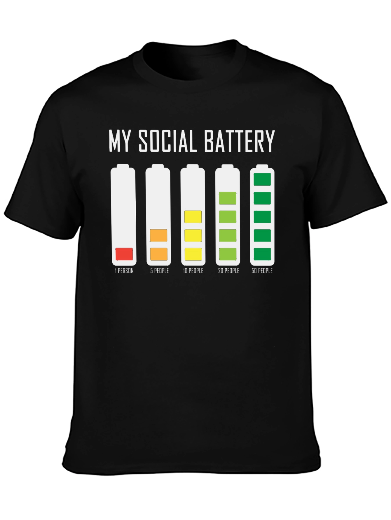 Social Battery Graphic T-Shirt