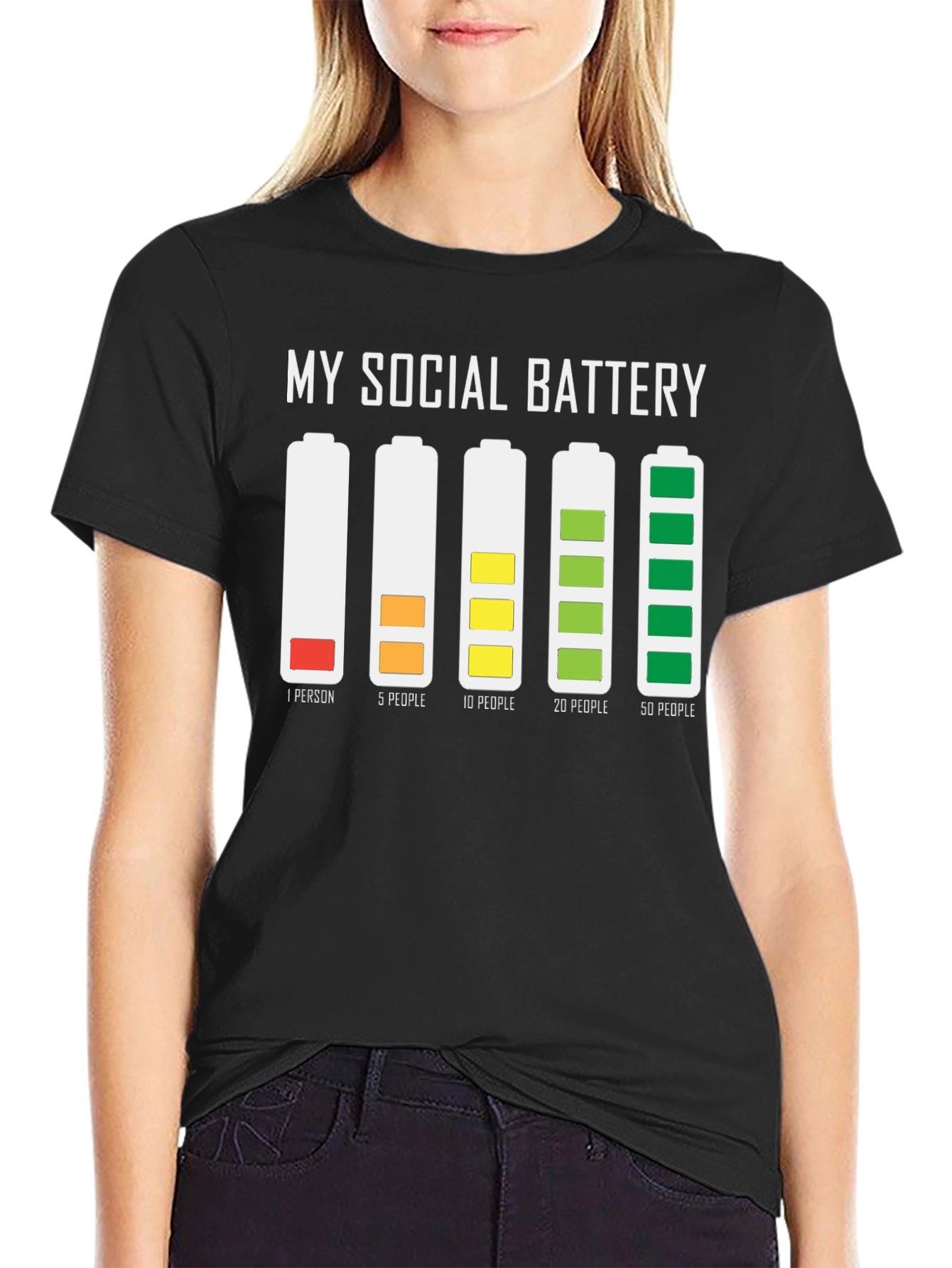 Social Battery Graphic T-Shirt