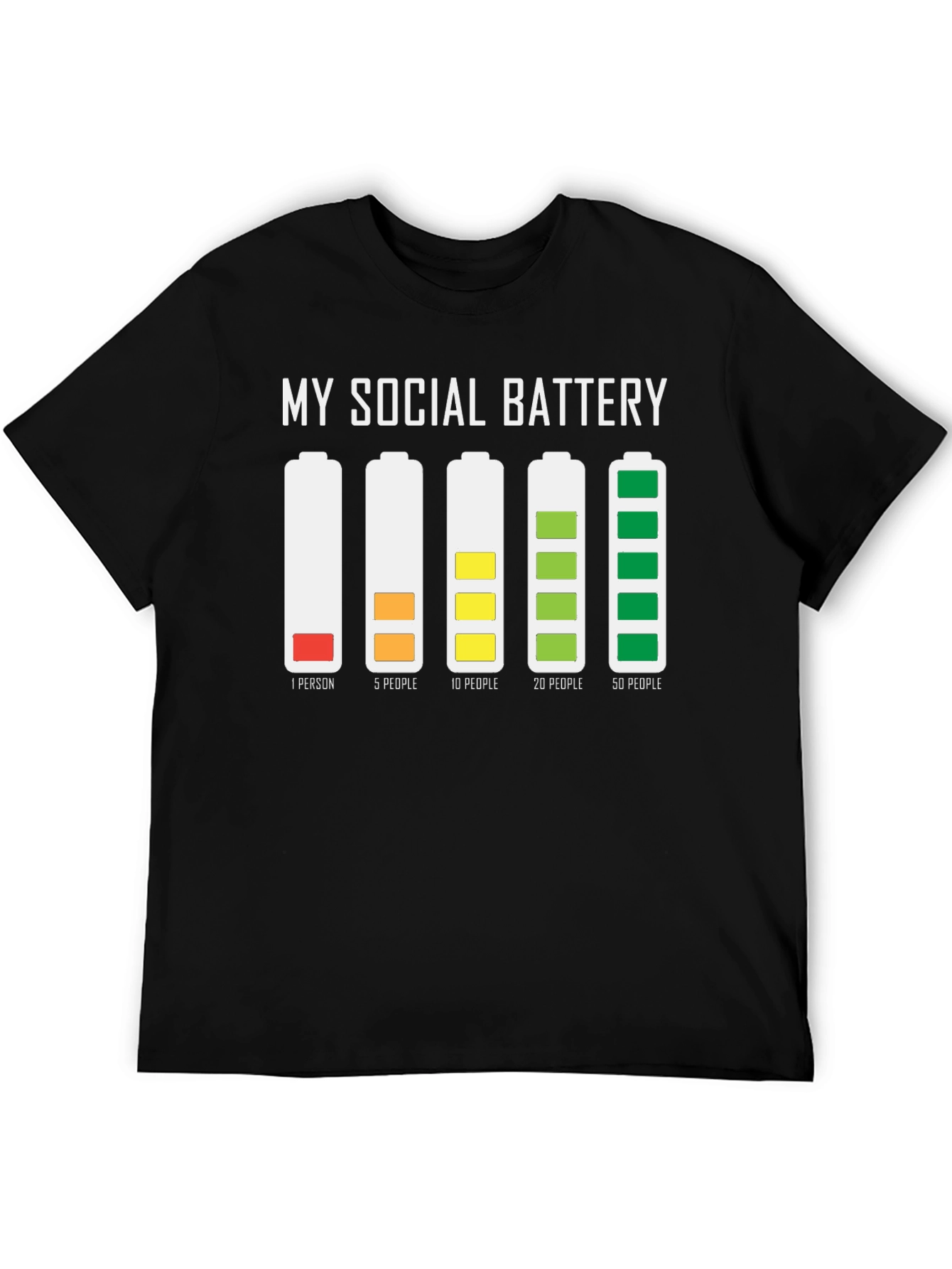 Social Battery Graphic T-Shirt