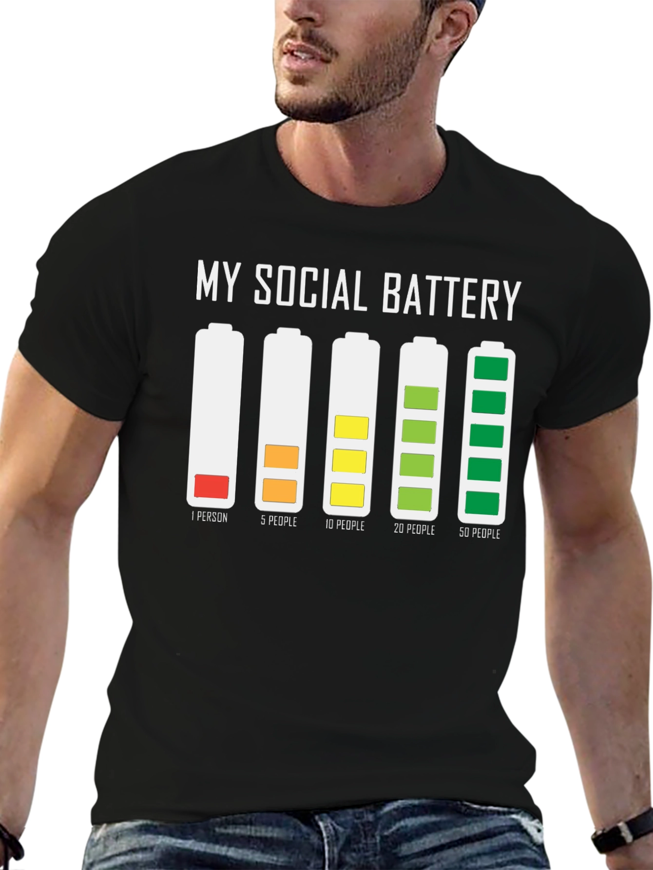 Social Battery Graphic T-Shirt