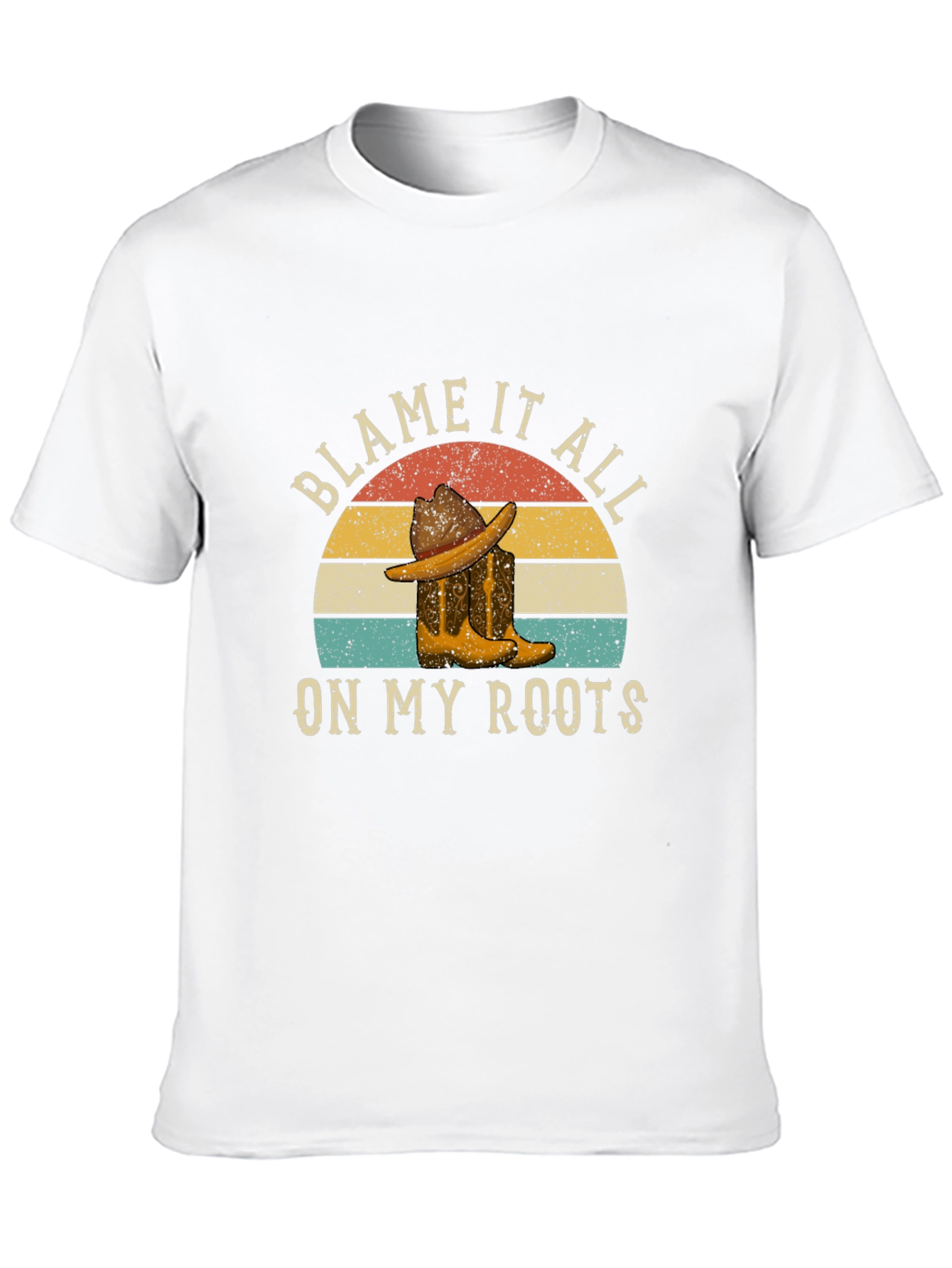 Blame It All On My Roots Graphic Tee