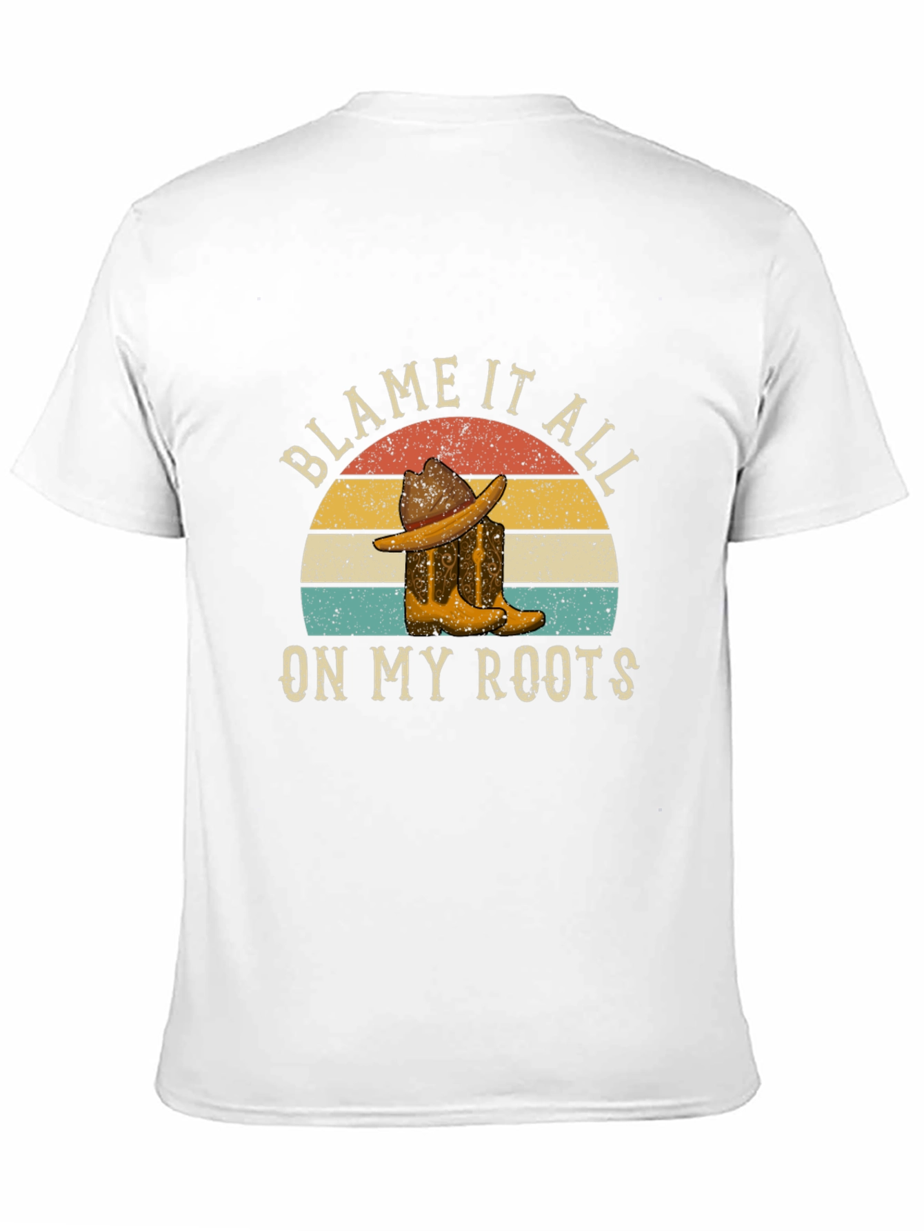 Blame It All On My Roots Graphic Tee