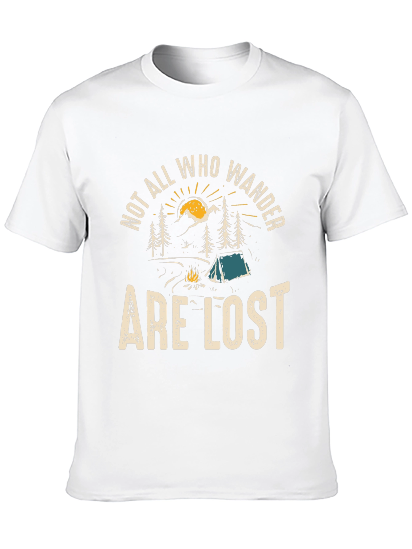 Wanderlust Graphic Tee - Not All Who Wander