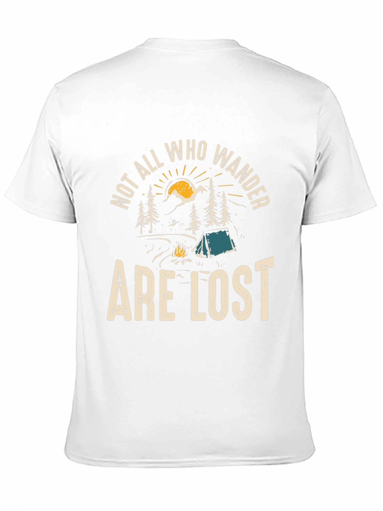Wanderlust Graphic Tee - Not All Who Wander