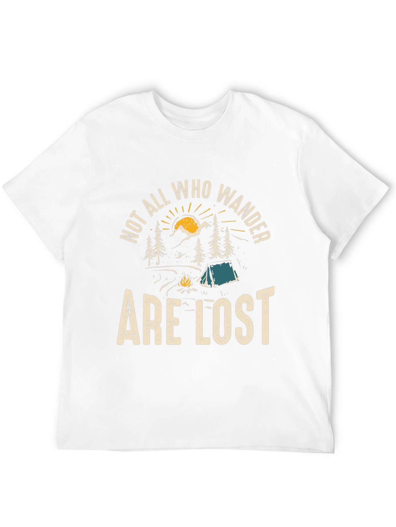 Wanderlust Graphic Tee - Not All Who Wander