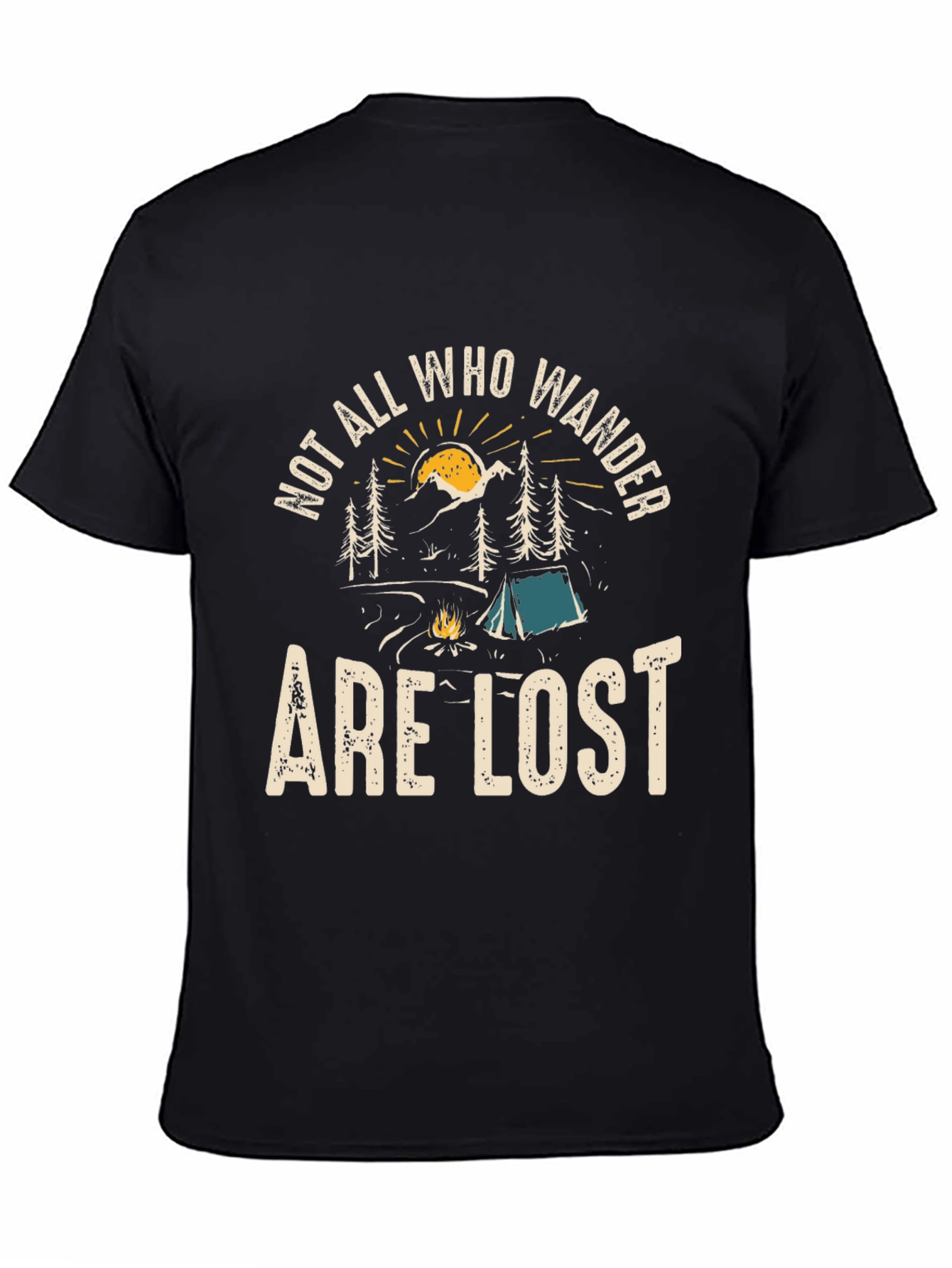 Wanderlust Graphic Tee - Not All Who Wander