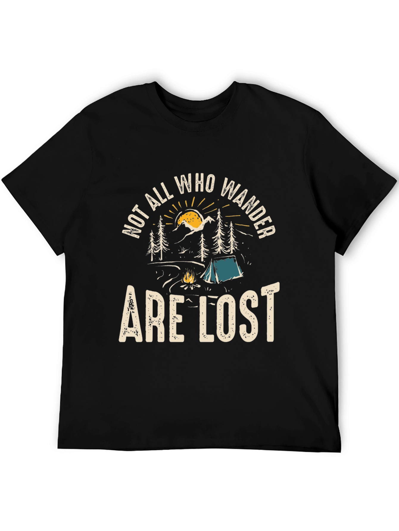 Wanderlust Graphic Tee - Not All Who Wander