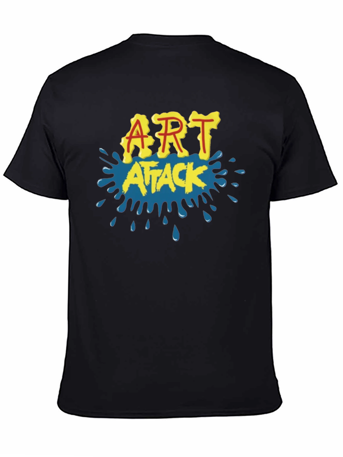 Art Attack Retro T-Shirt - Classic 90s Nostalgia