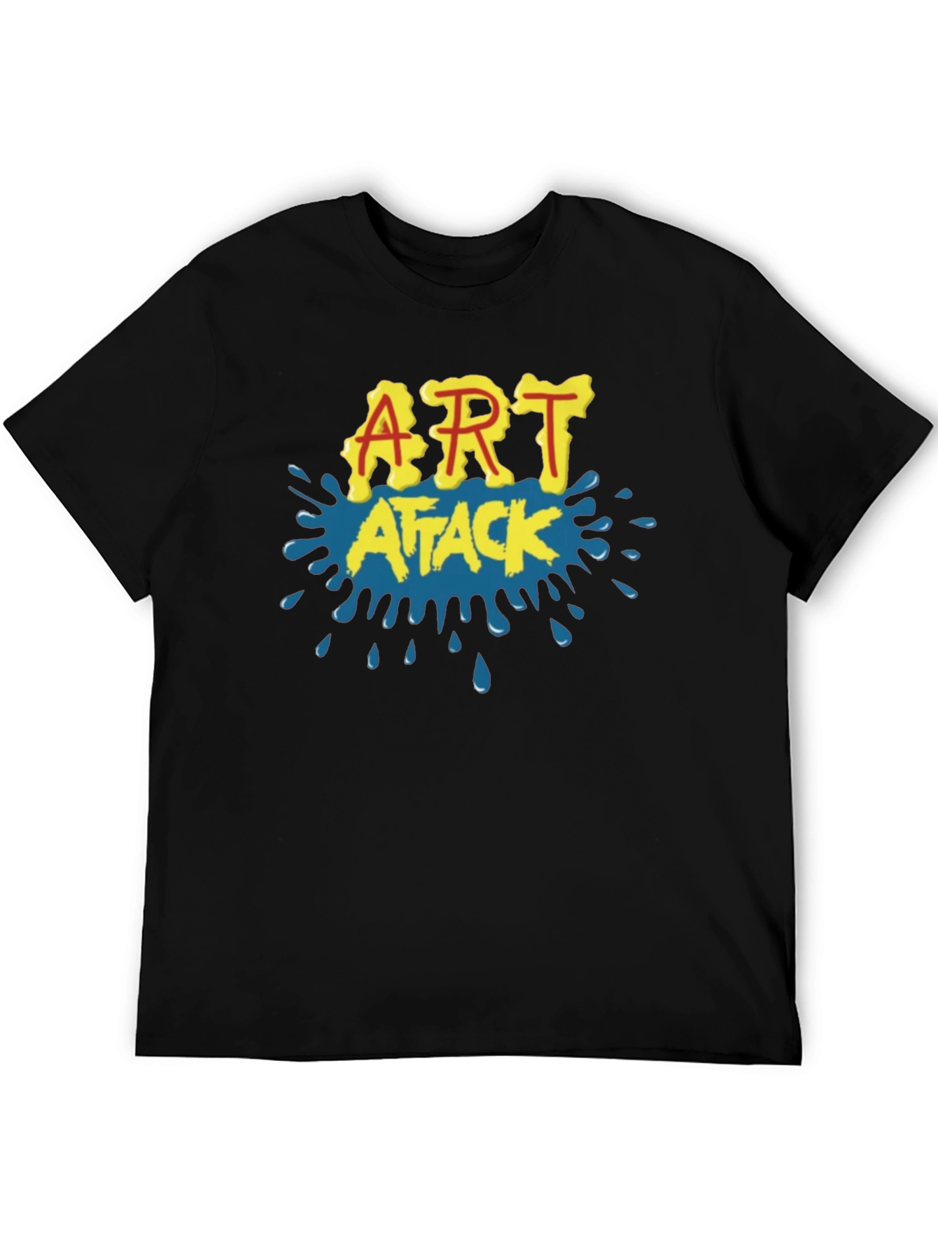 Art Attack Retro T-Shirt - Classic 90s Nostalgia