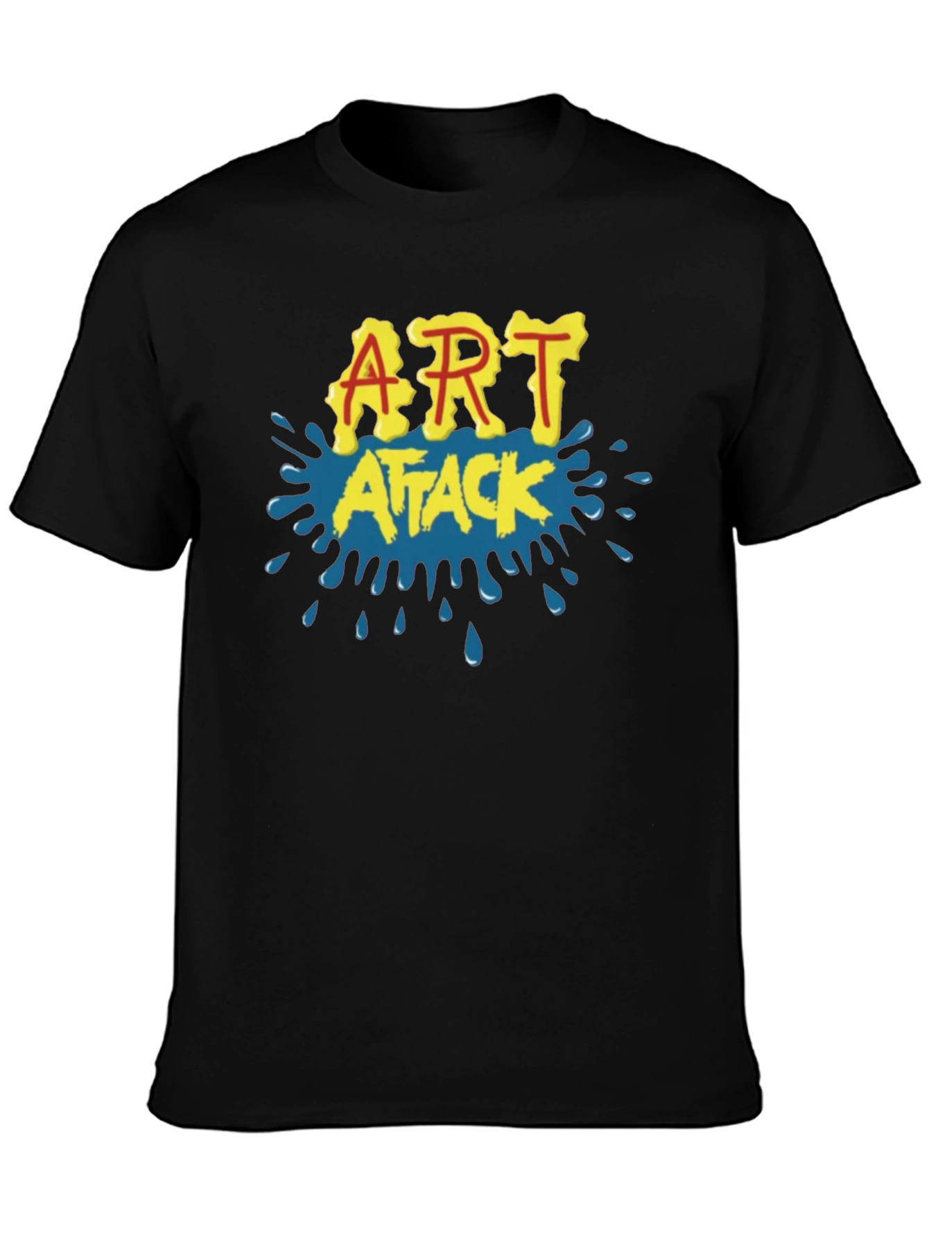Art Attack Retro T-Shirt - Classic 90s Nostalgia