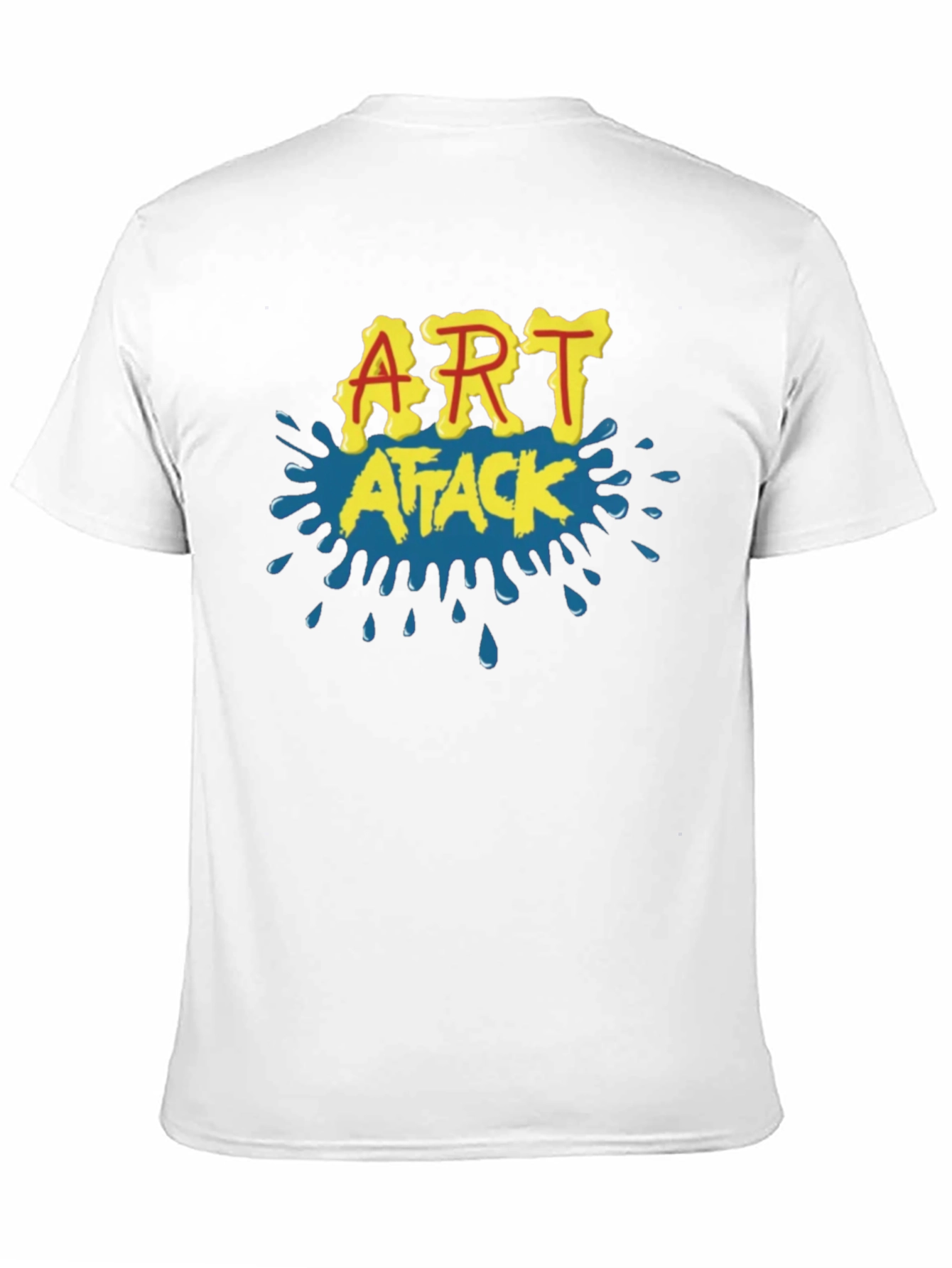 Art Attack Retro T-Shirt - Classic 90s Nostalgia