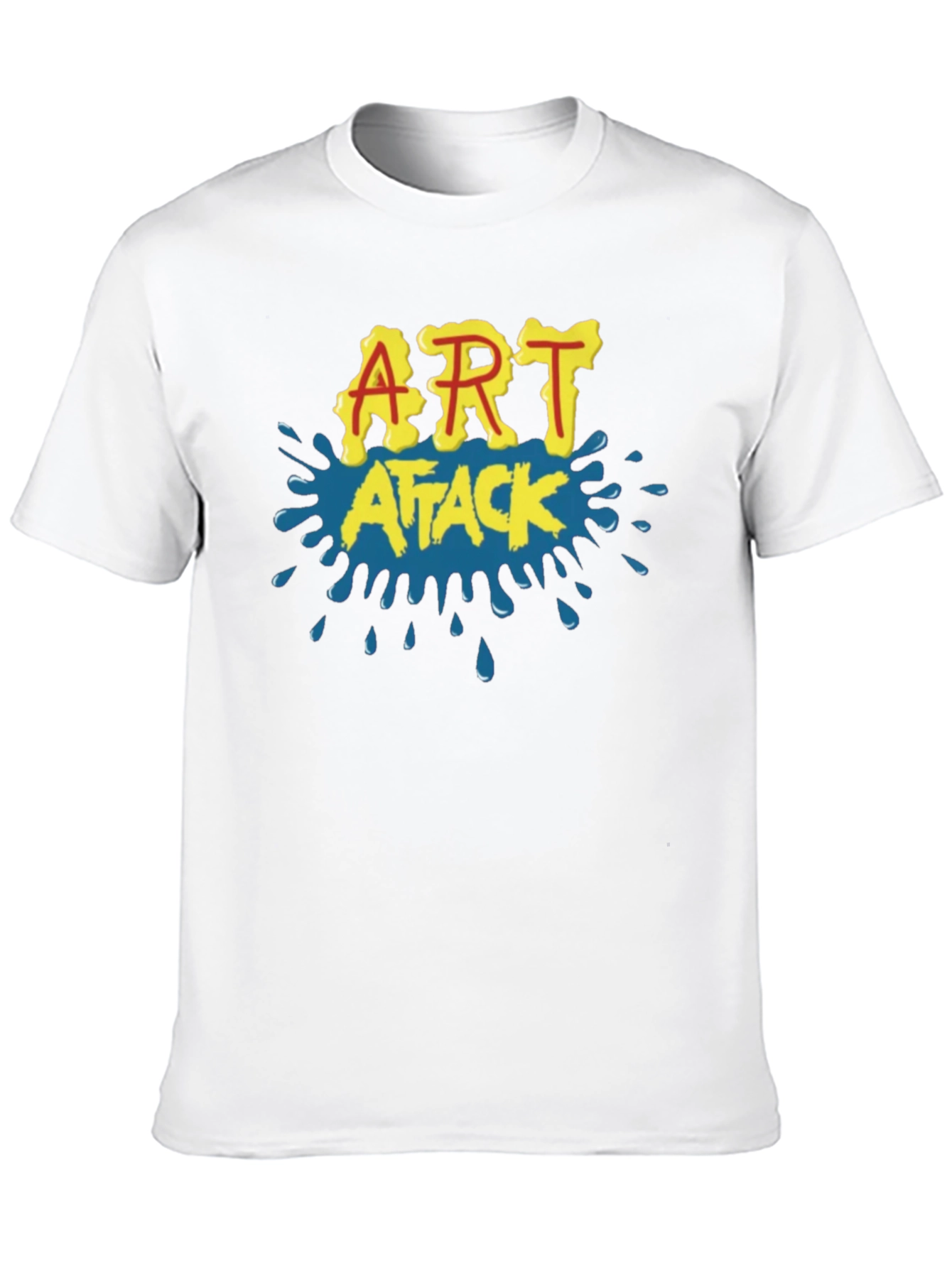 Art Attack Retro T-Shirt - Classic 90s Nostalgia