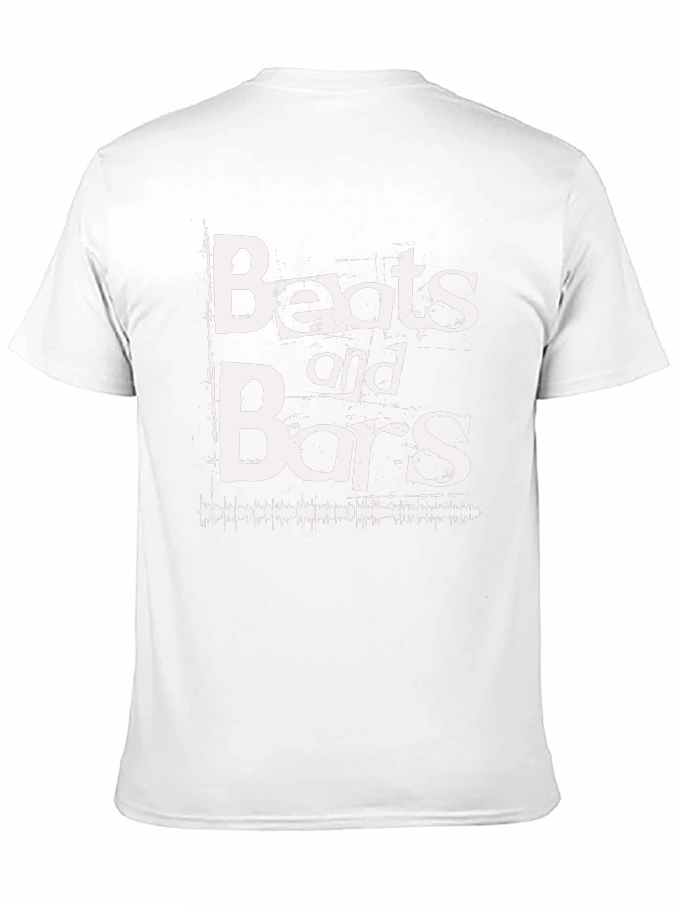 Beats and Bars Graphic Tee - Black