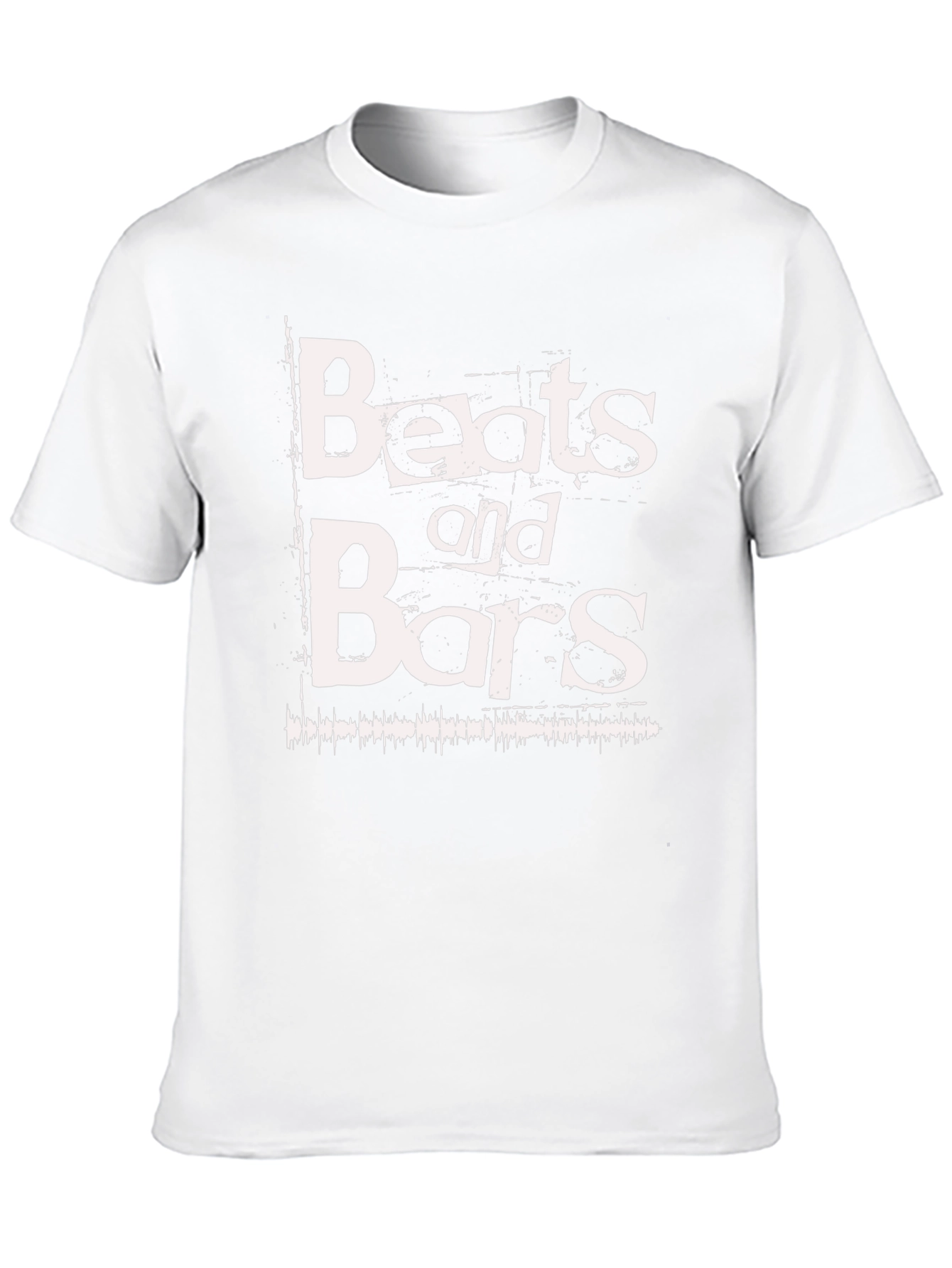 Beats and Bars Graphic Tee - Black