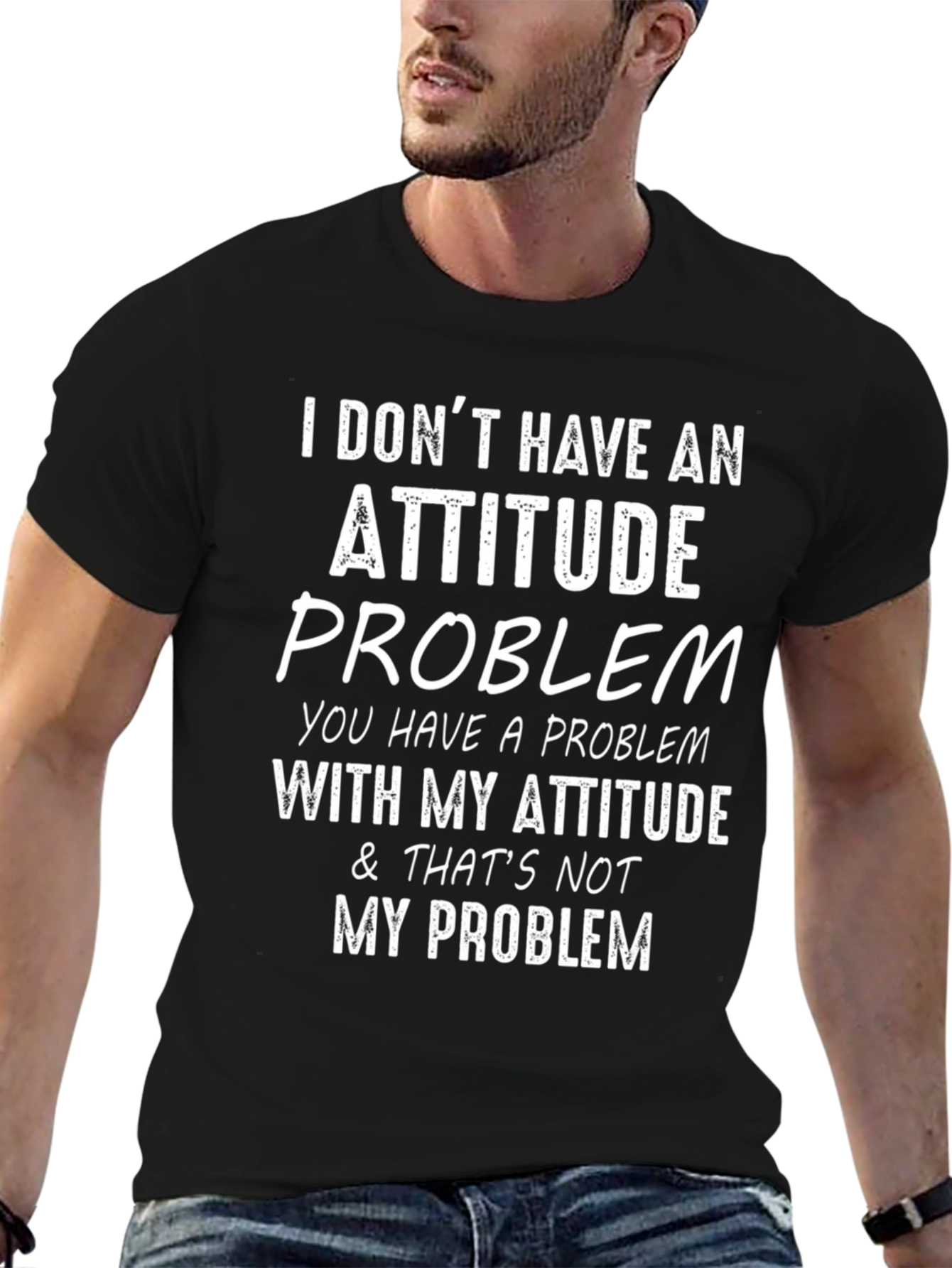 Attitude Problem Graphic Tee - Sarcastic Humor T-Shirt