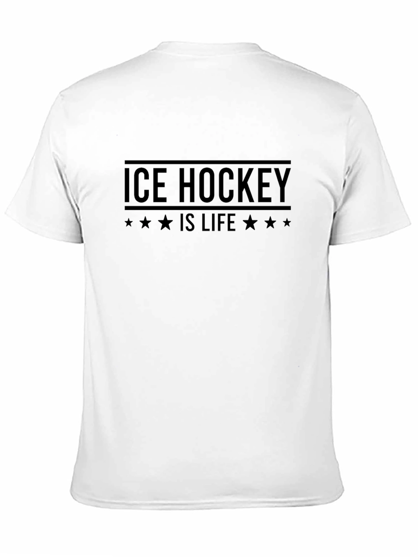 Ice Hockey Is Life Graphic T-Shirt