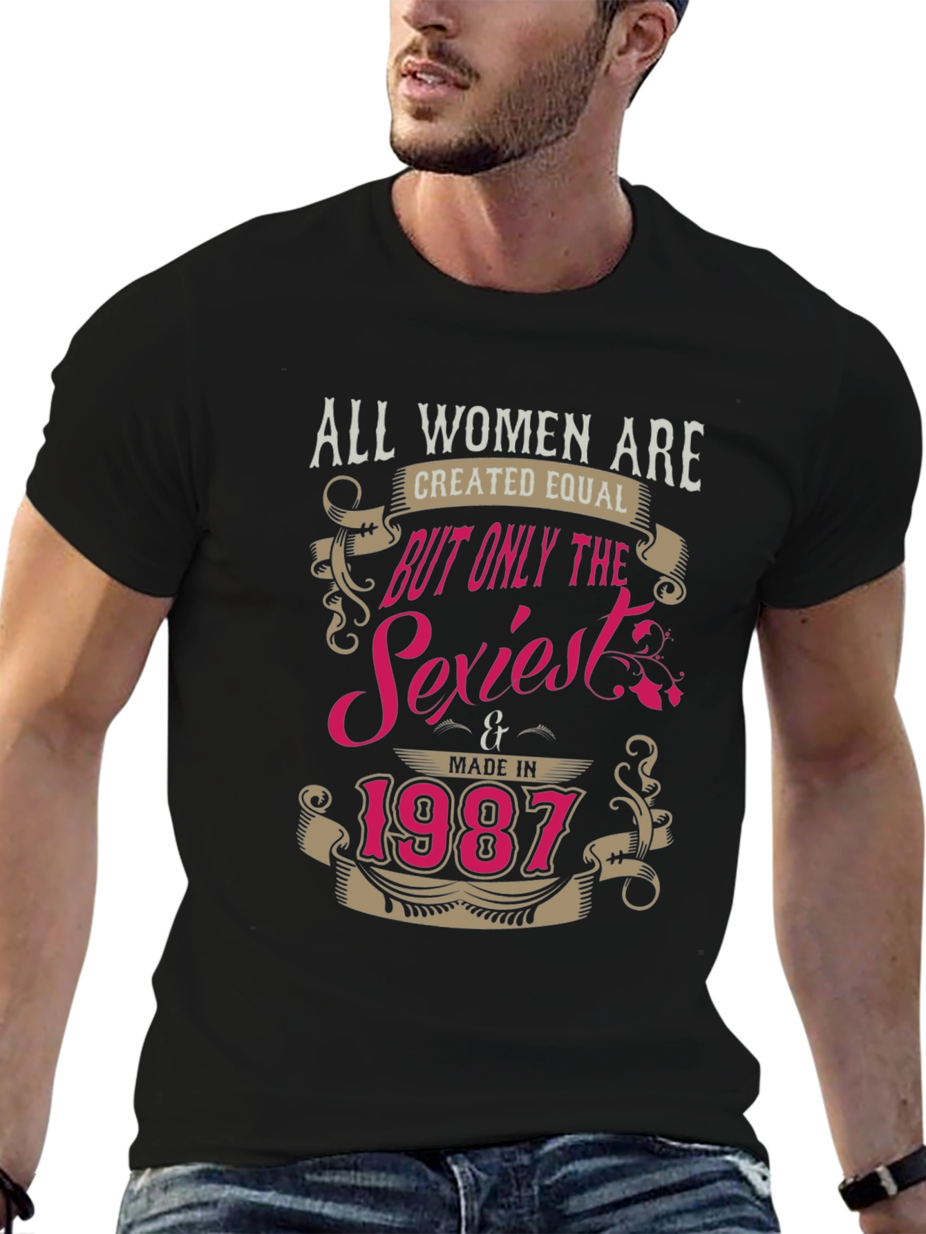 All Women Are Created Equal 1987 T-Shirt