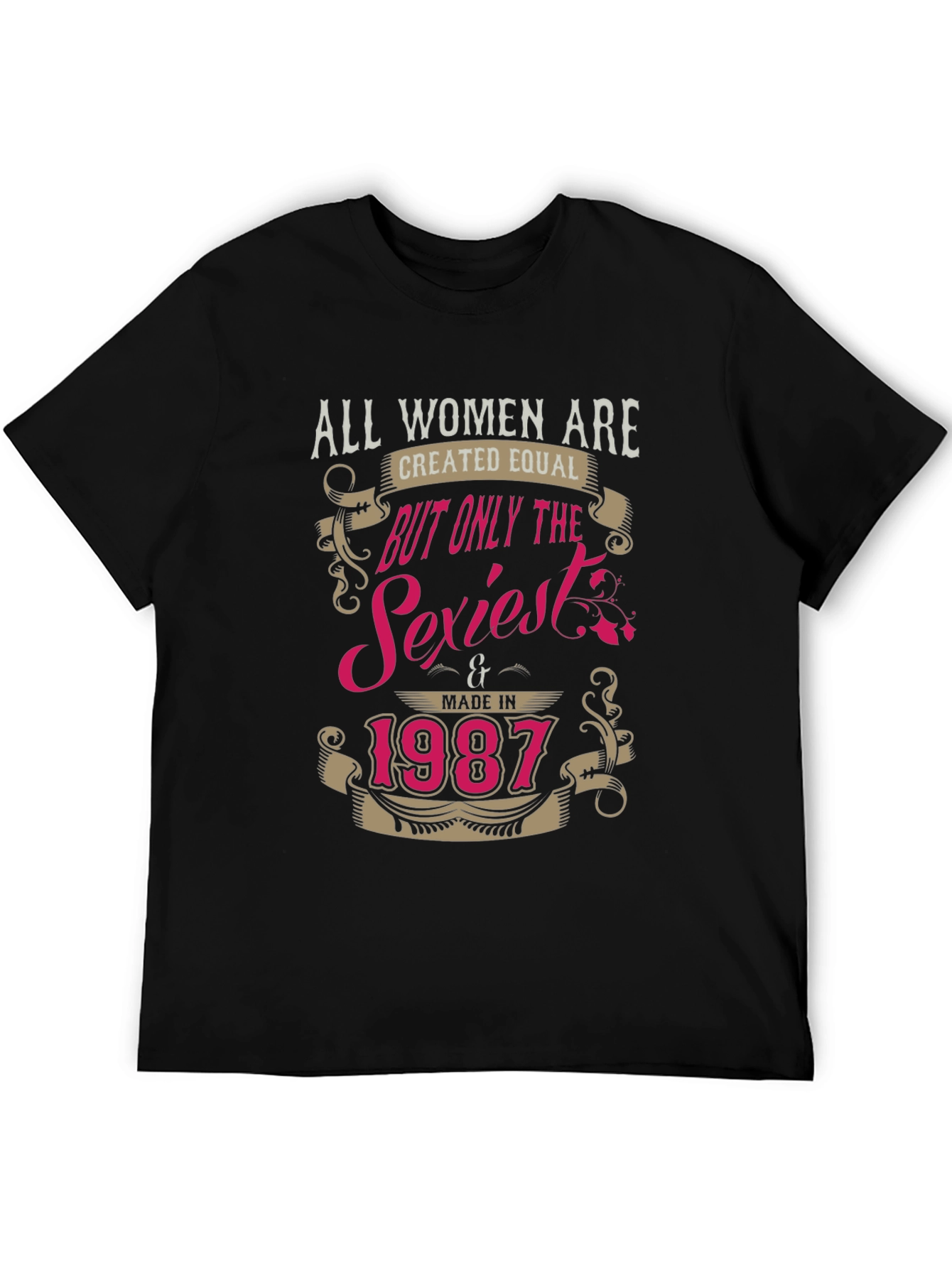 All Women Are Created Equal 1987 T-Shirt