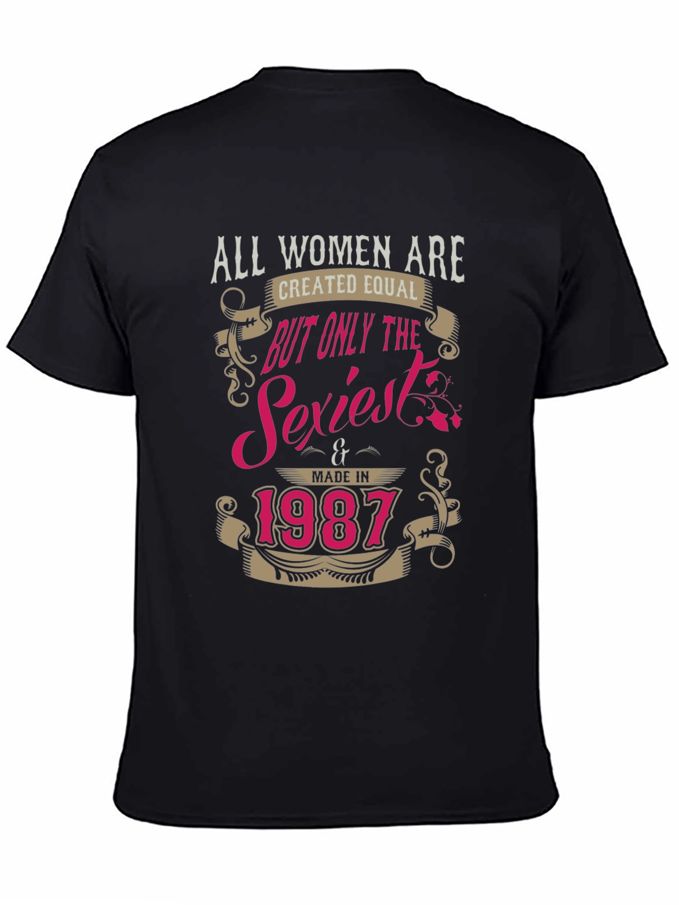 All Women Are Created Equal 1987 T-Shirt